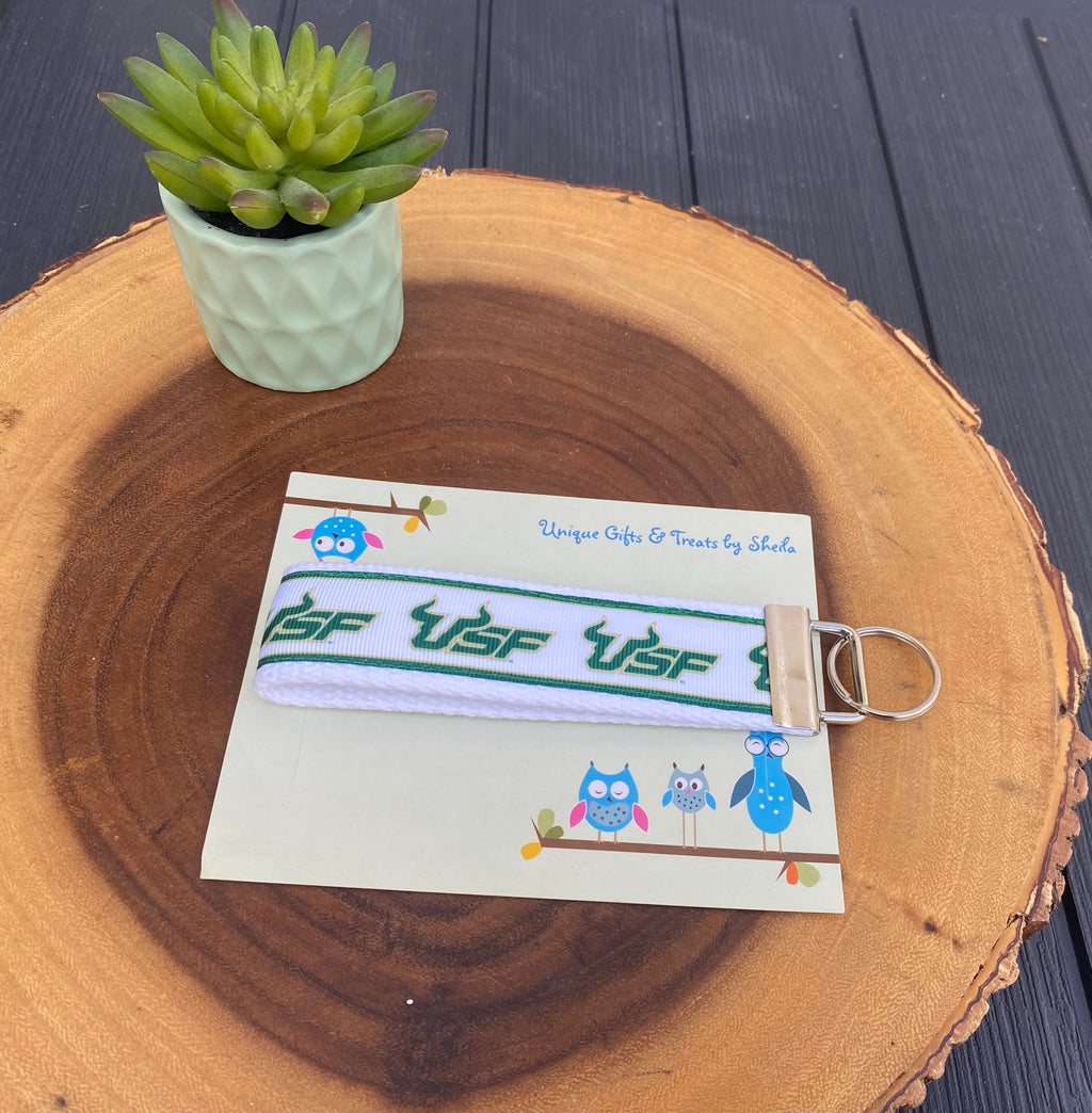 Florida College Keychain; Keyfob