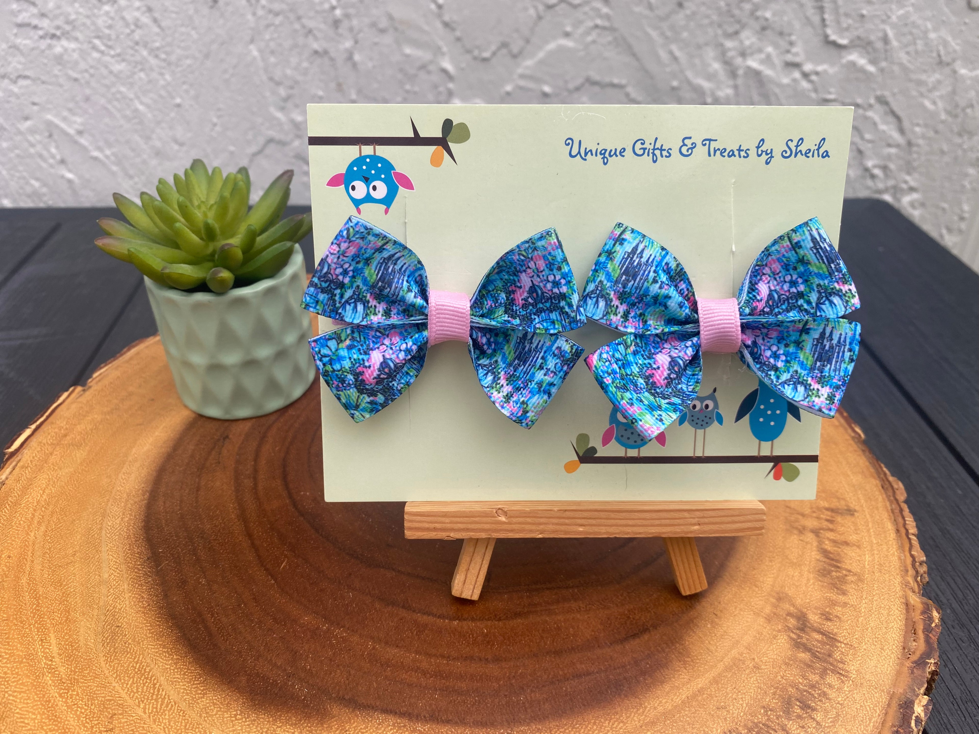 Lilly Inspired Cinderella Hairbows