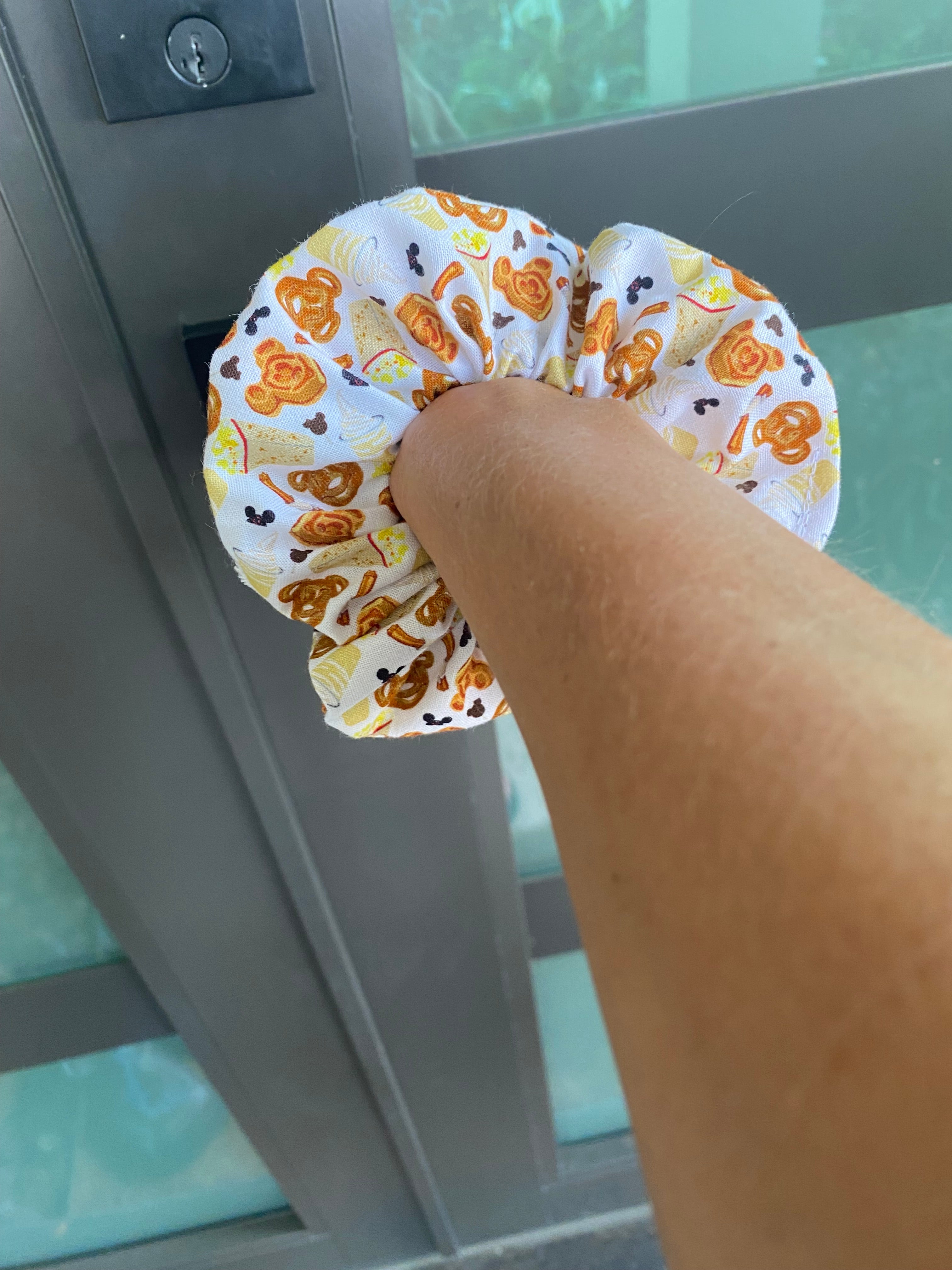 Disney Snacks Scrunchie