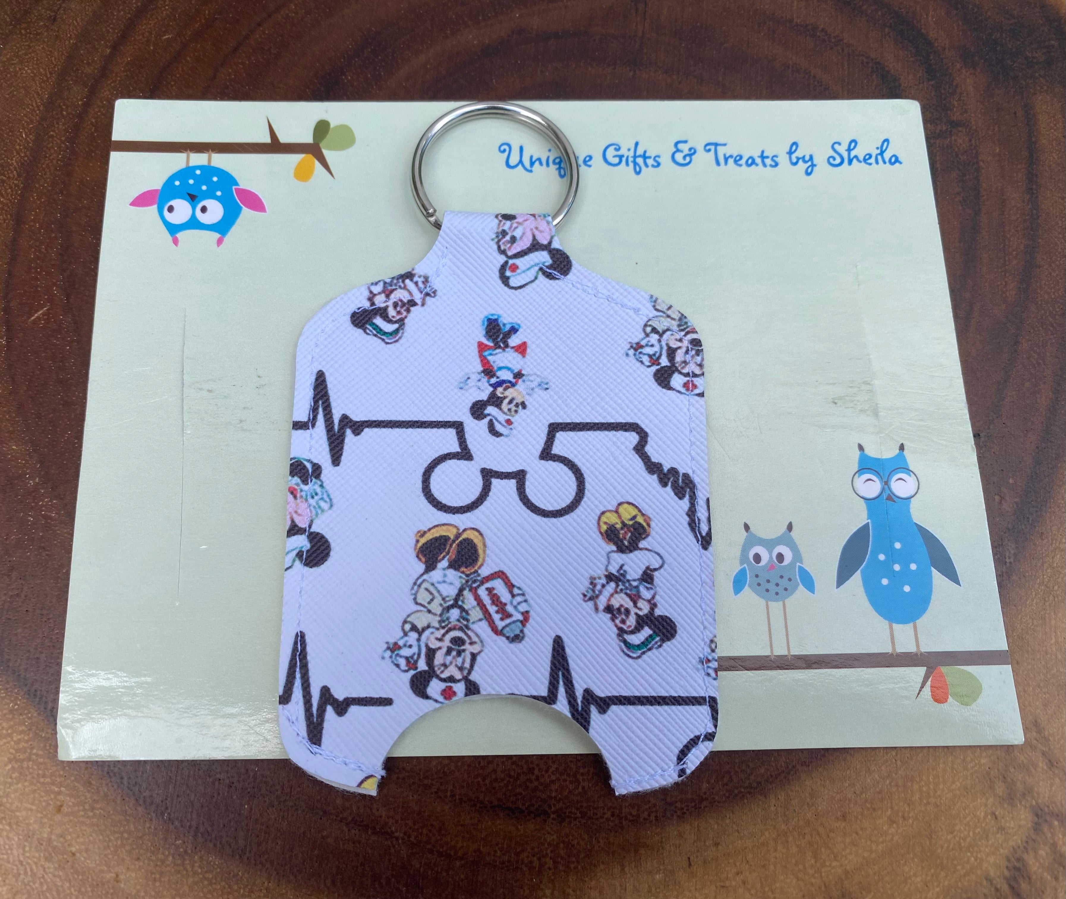 Nurse Minnie Mouse Hand Sanitizer Holder