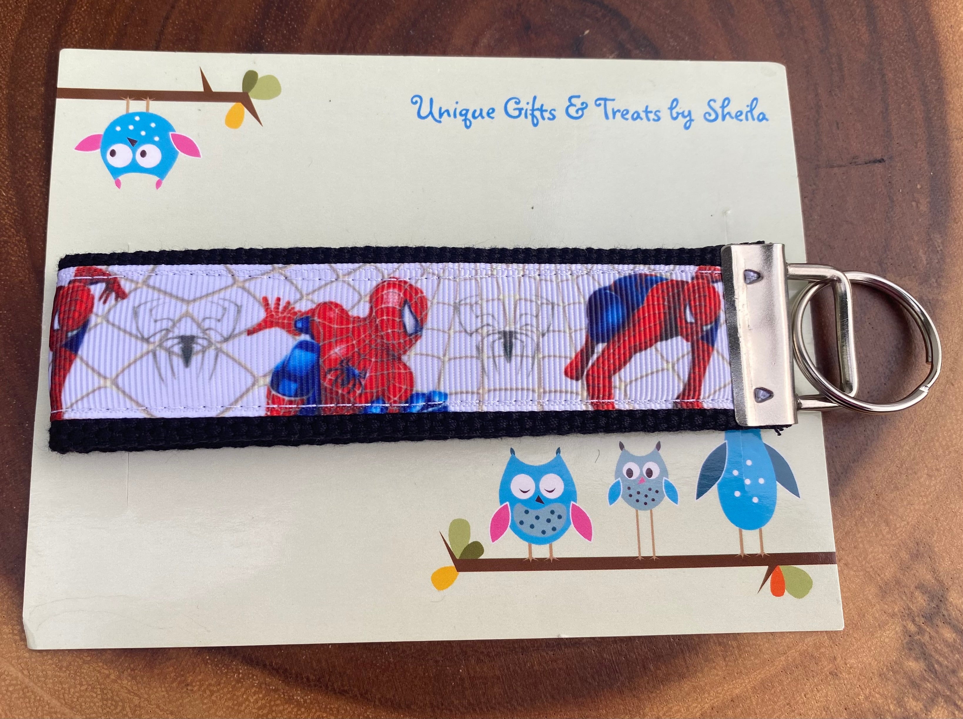 Spider-Man Keychain; Keyfob