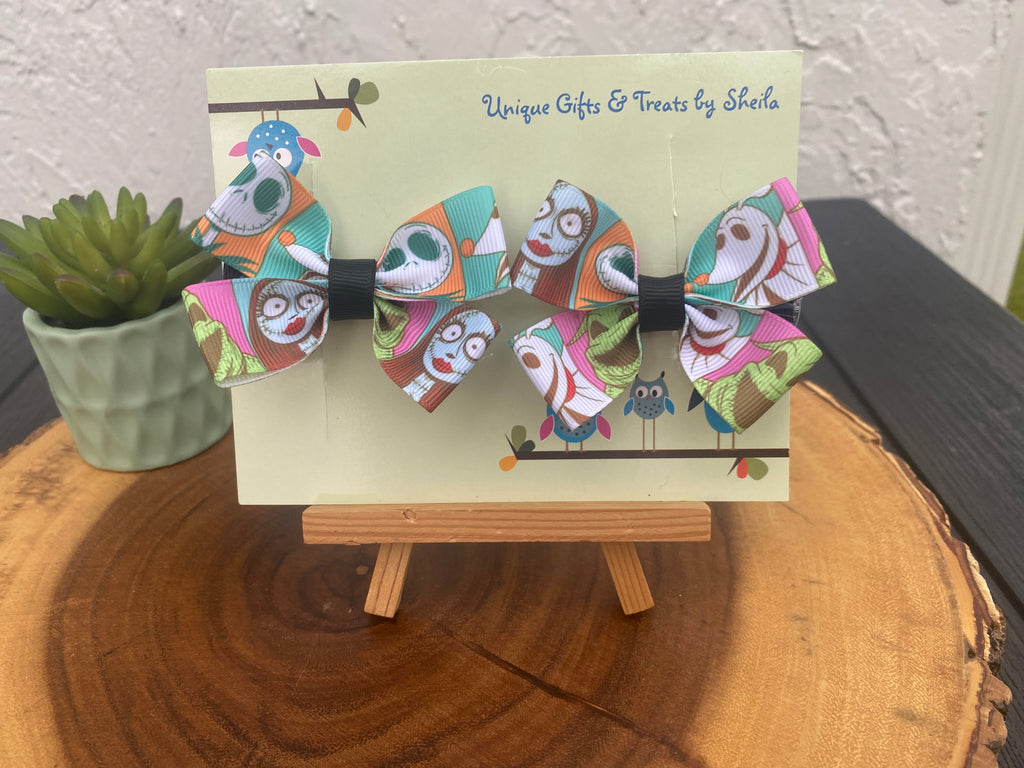 Nightmares Before Christmas Hairbows