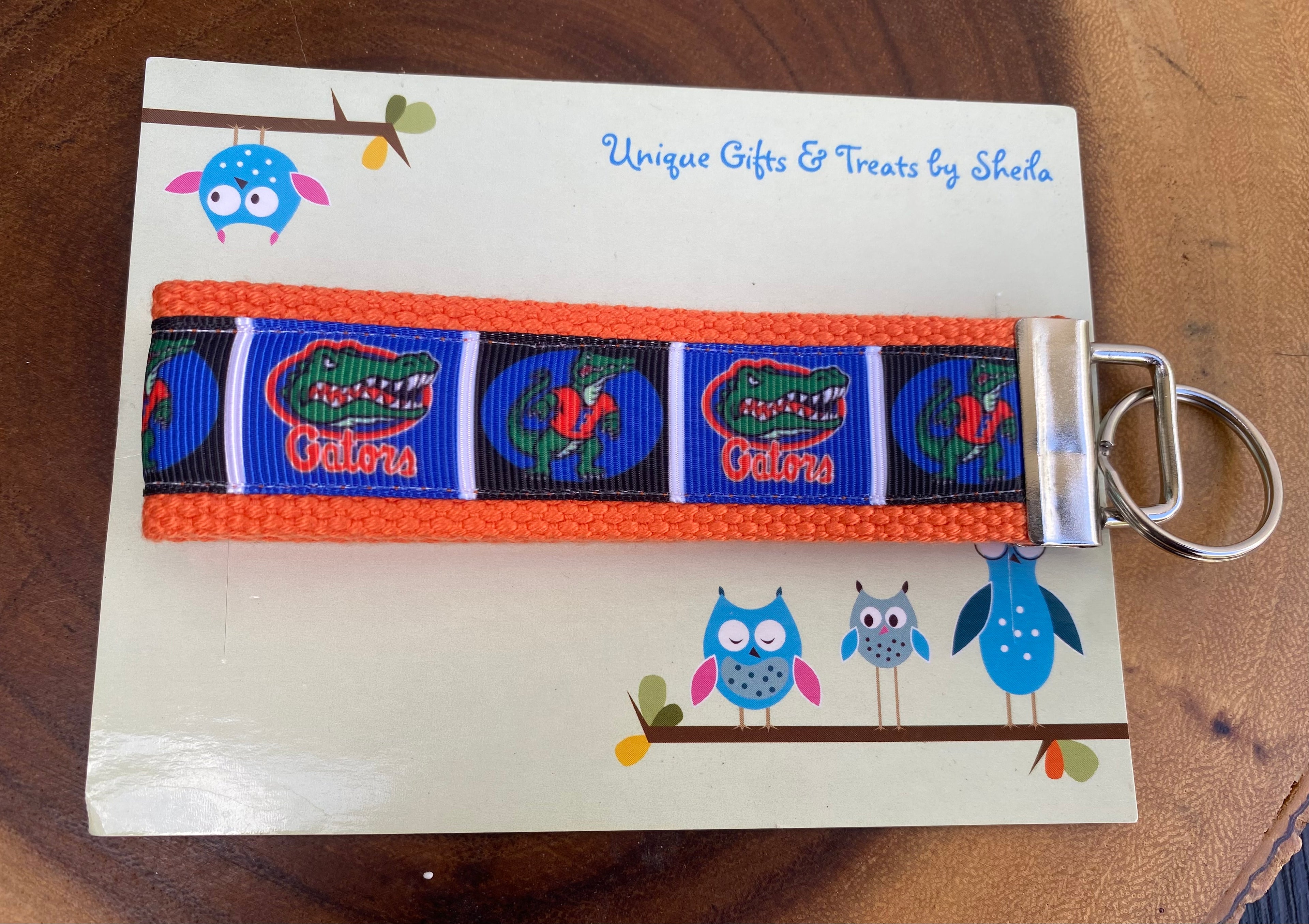 Florida College Keychain; Keyfob