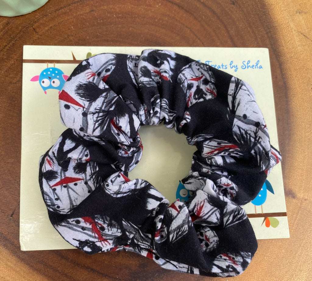 Halloween; Scary Movie; Horror Movie; Jason Scrunchie