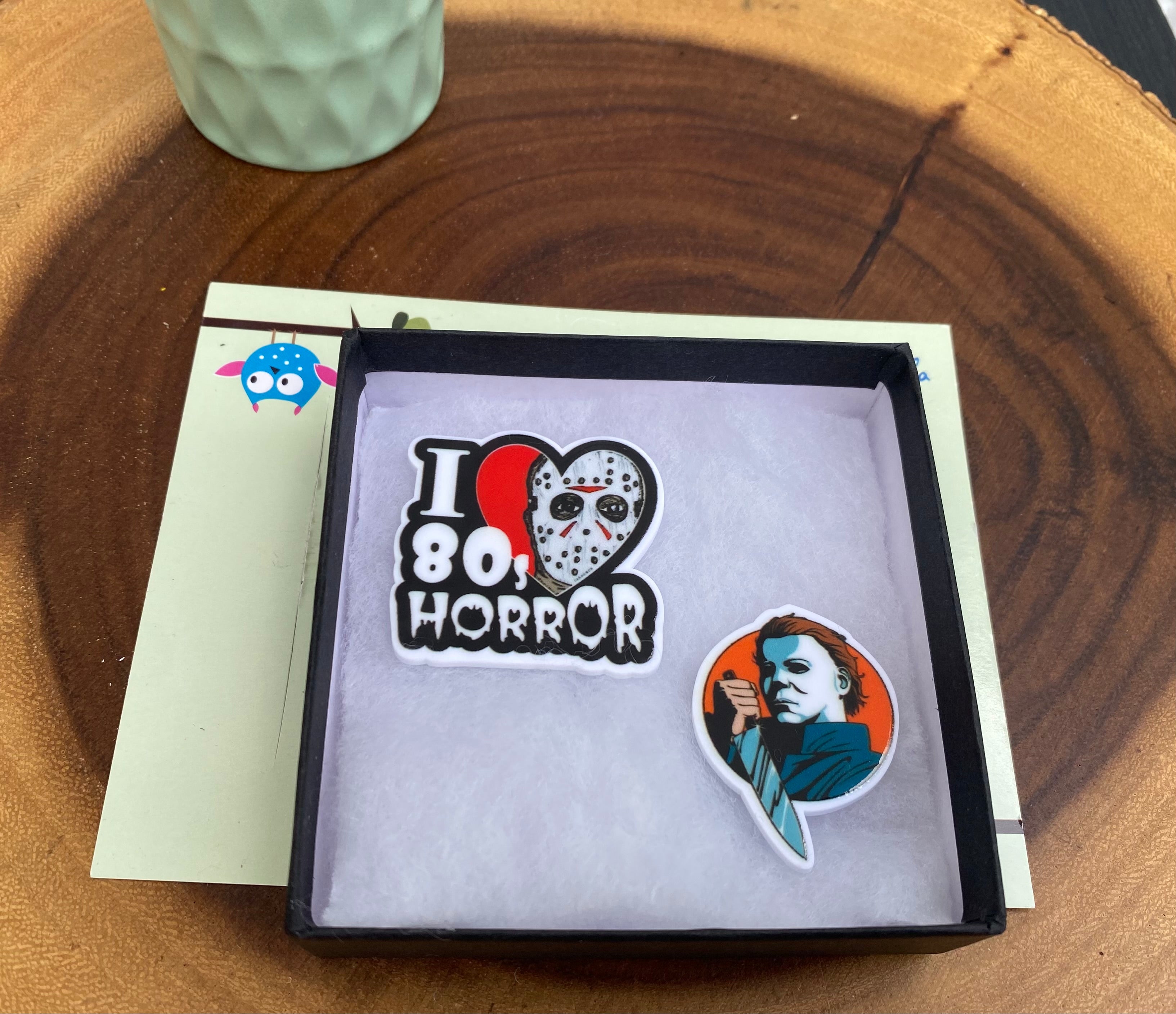 I Love 80’s Horror; Halloween Magnets