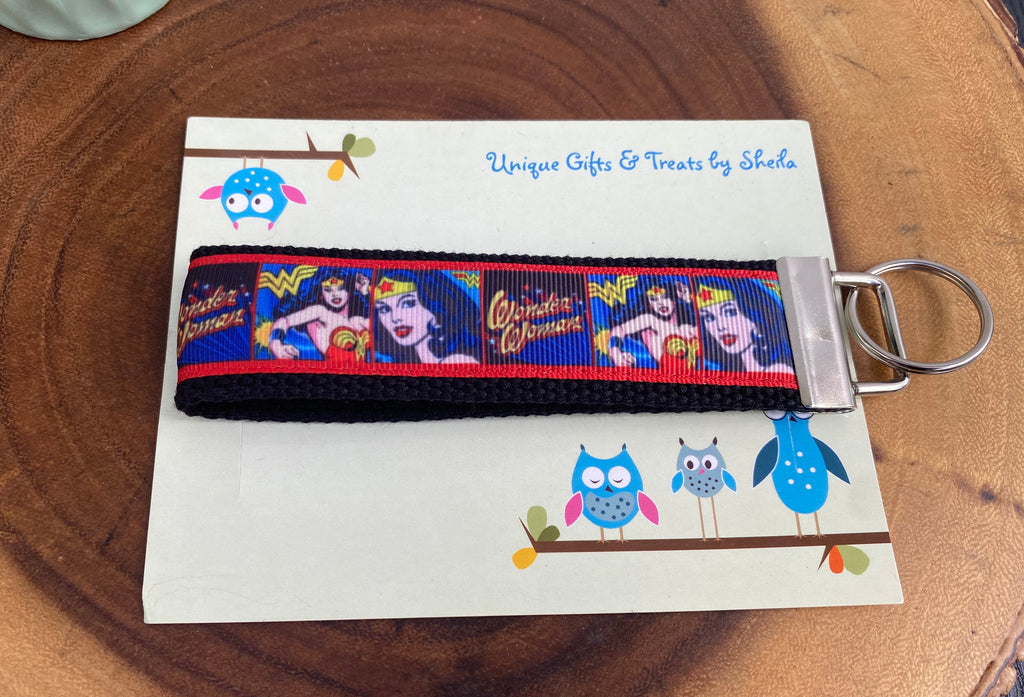 Wonder Woman Keychain; Keyfob