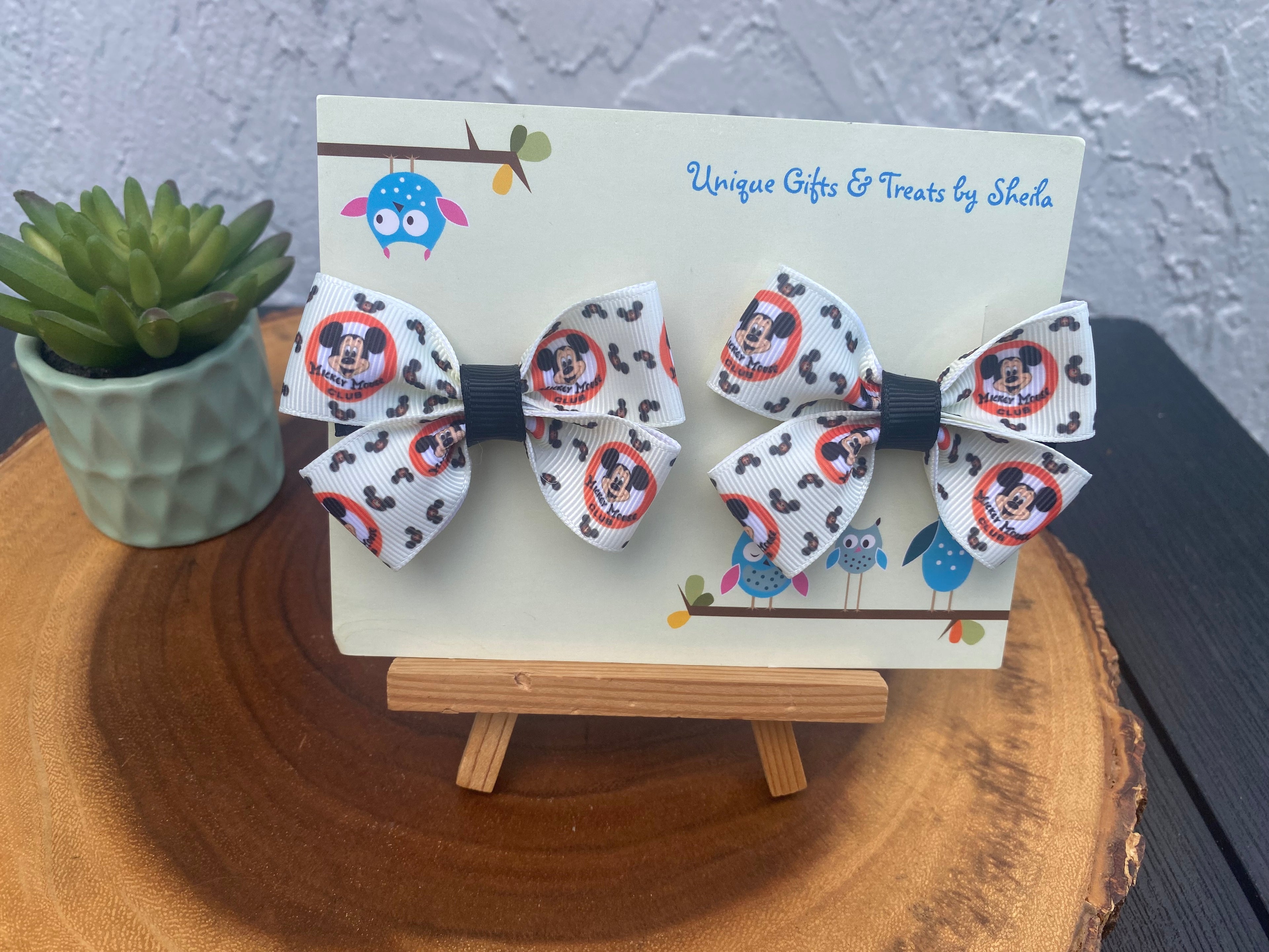Mickey Mouse Club Hairbows