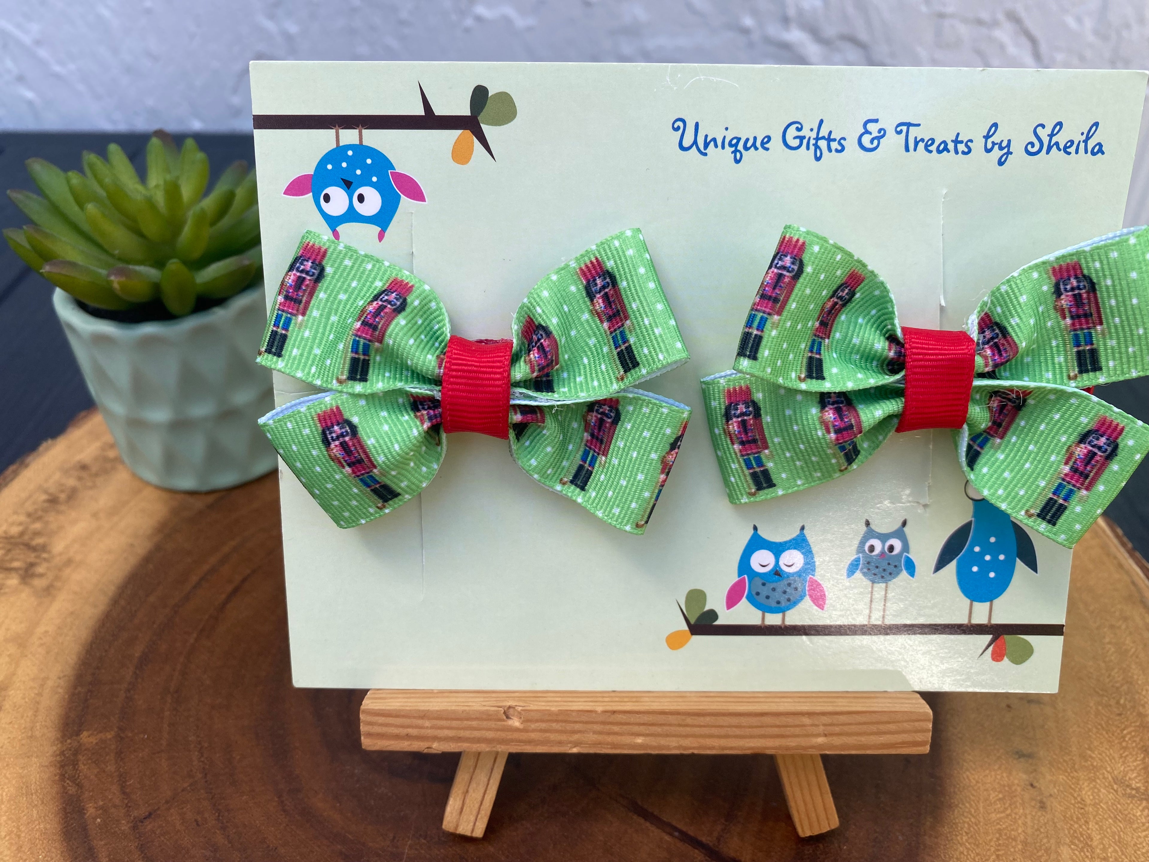 Christmas Nutcracker Hairbows