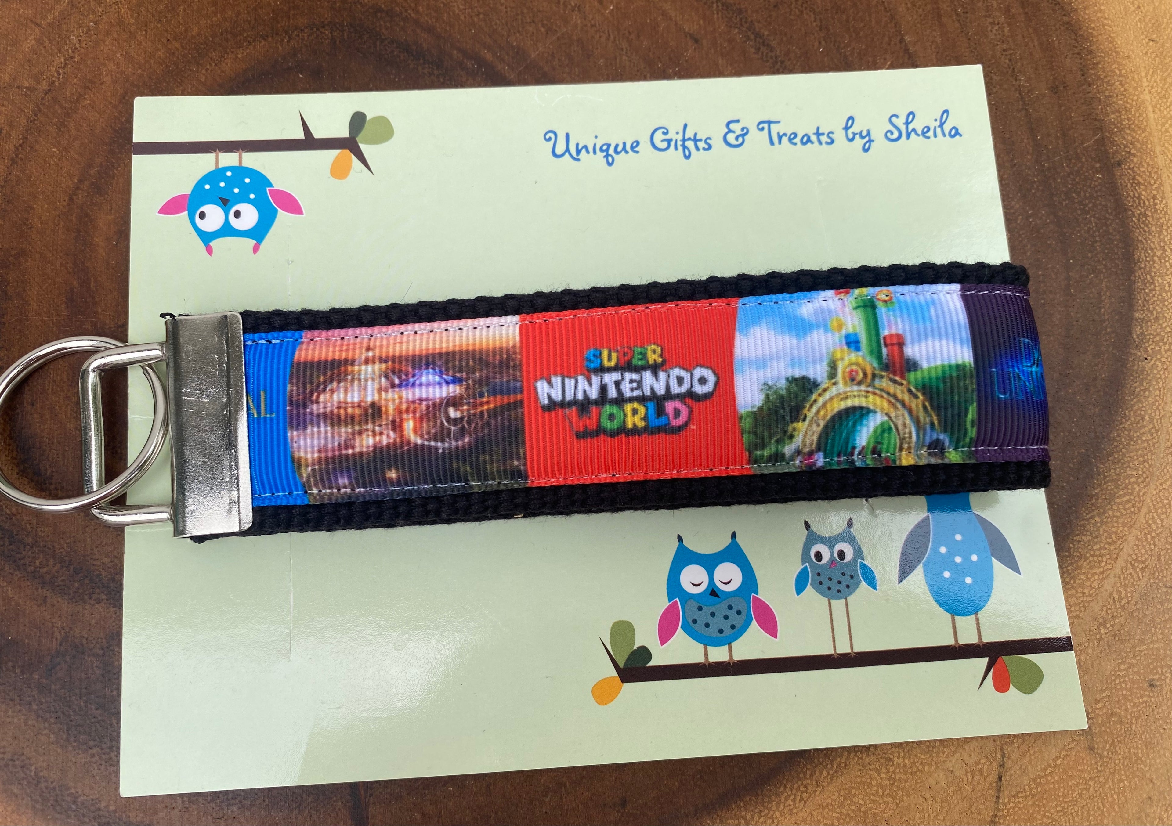 Orlando Theme Parks; Immersive Lands Keychain; Keyfob