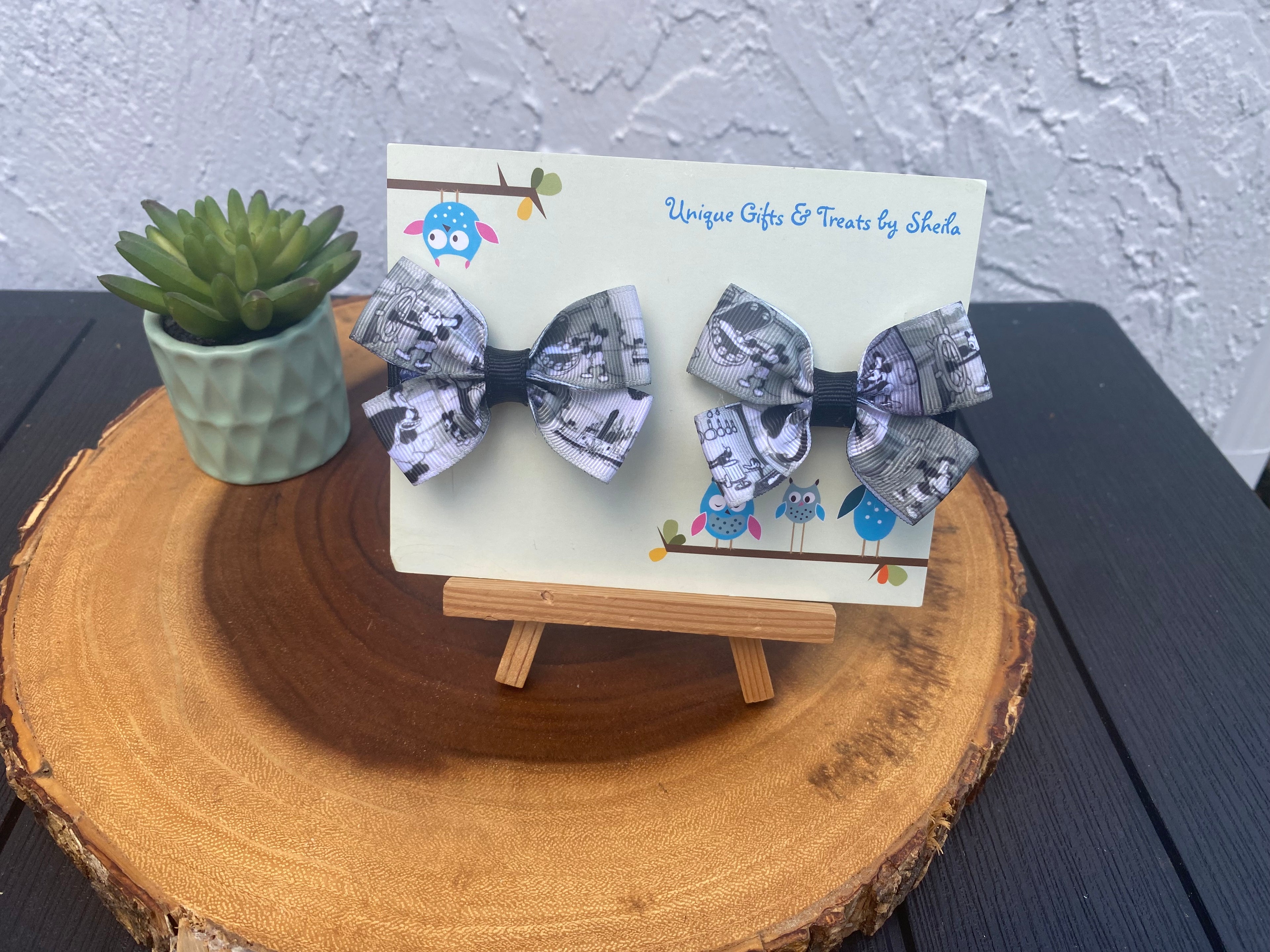 Steamboat Willie Hairbows
