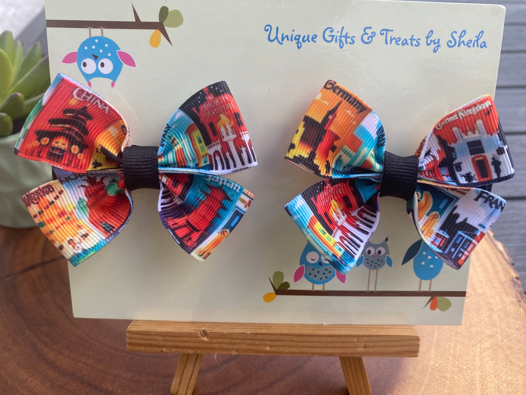 Epcot World Showcase; Countries Hairbows