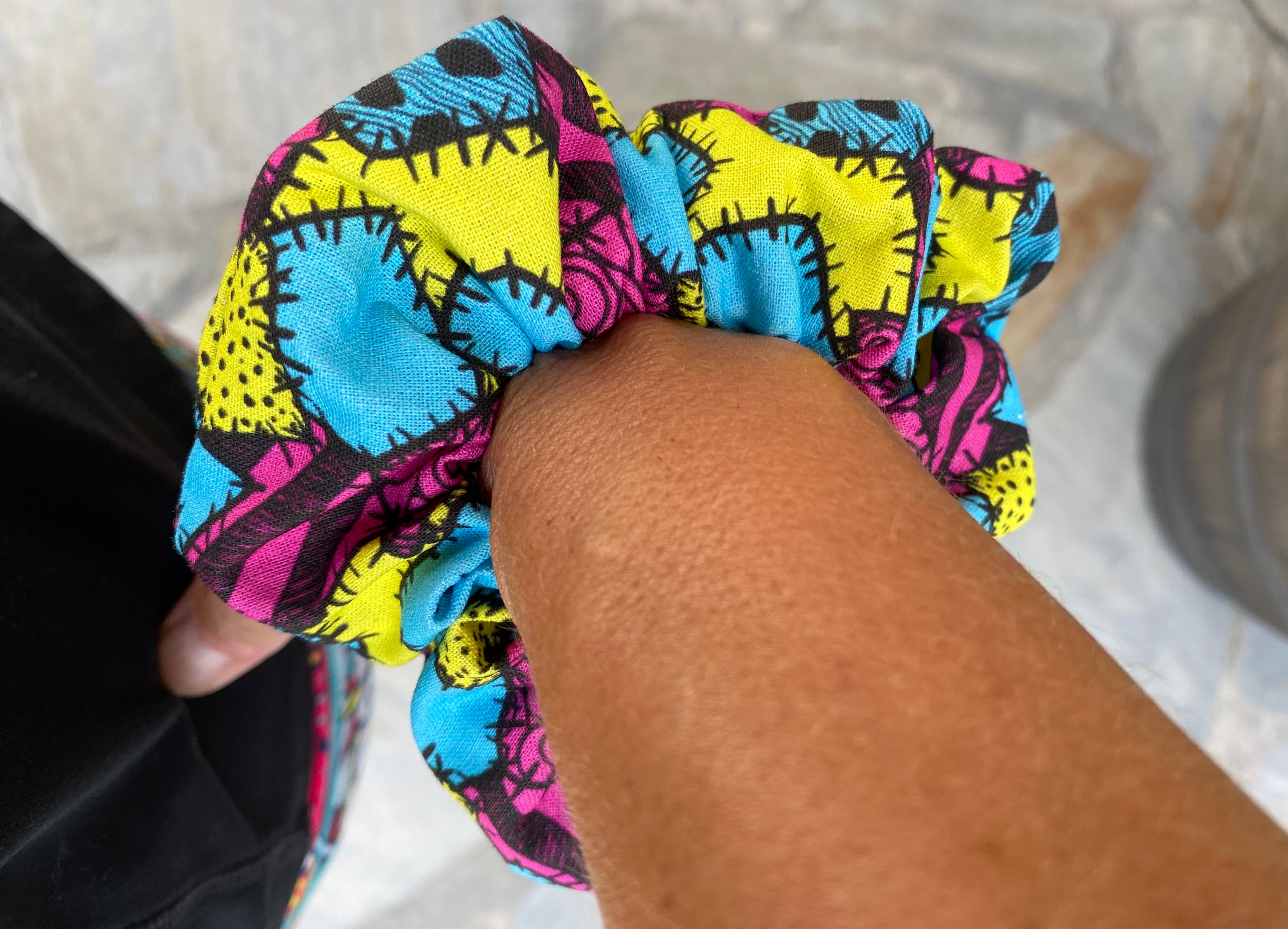 Nightmare Before Christmas;Sally’s Dress Scrunchie