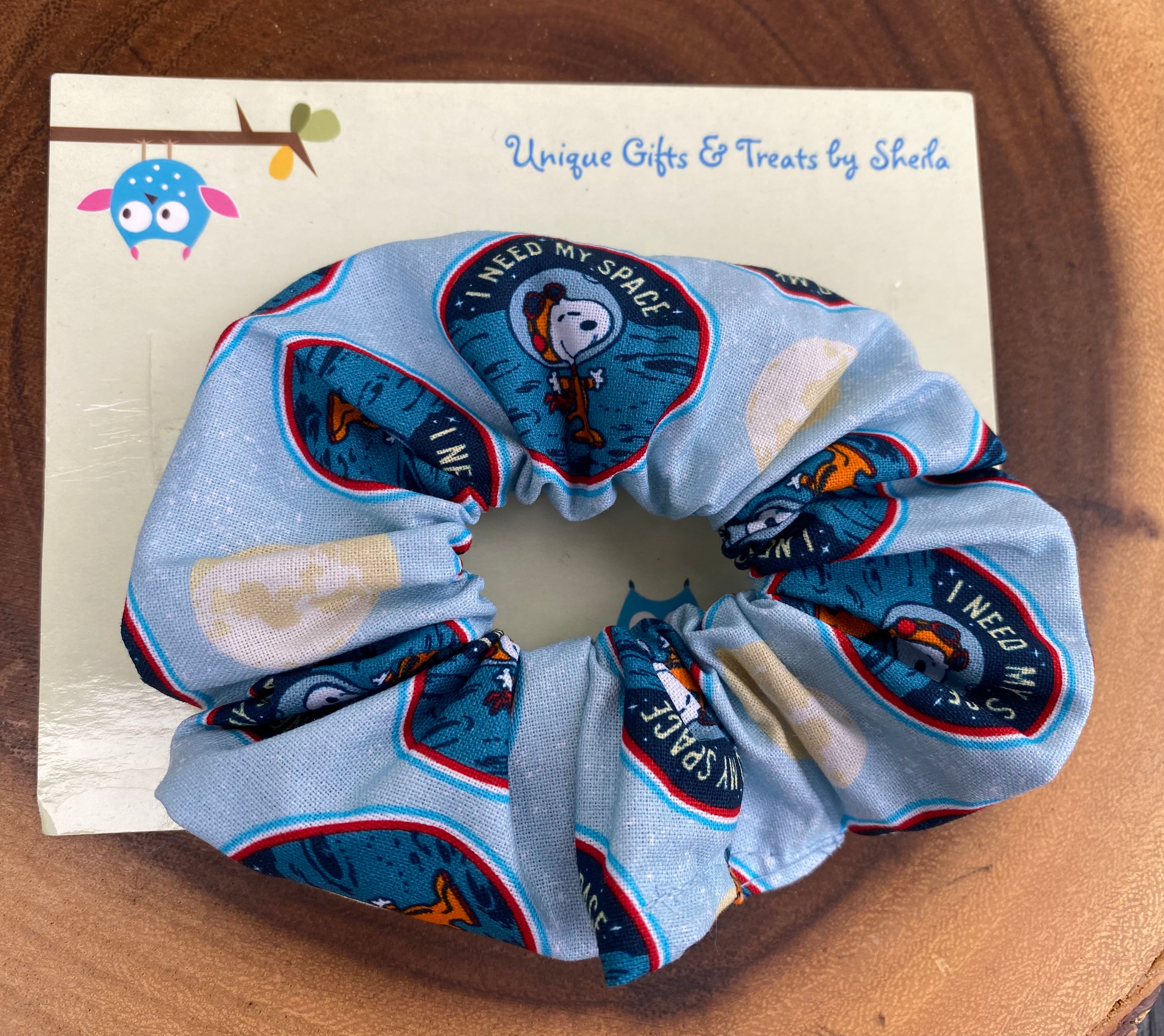 Snoopy; Space Scrunchie