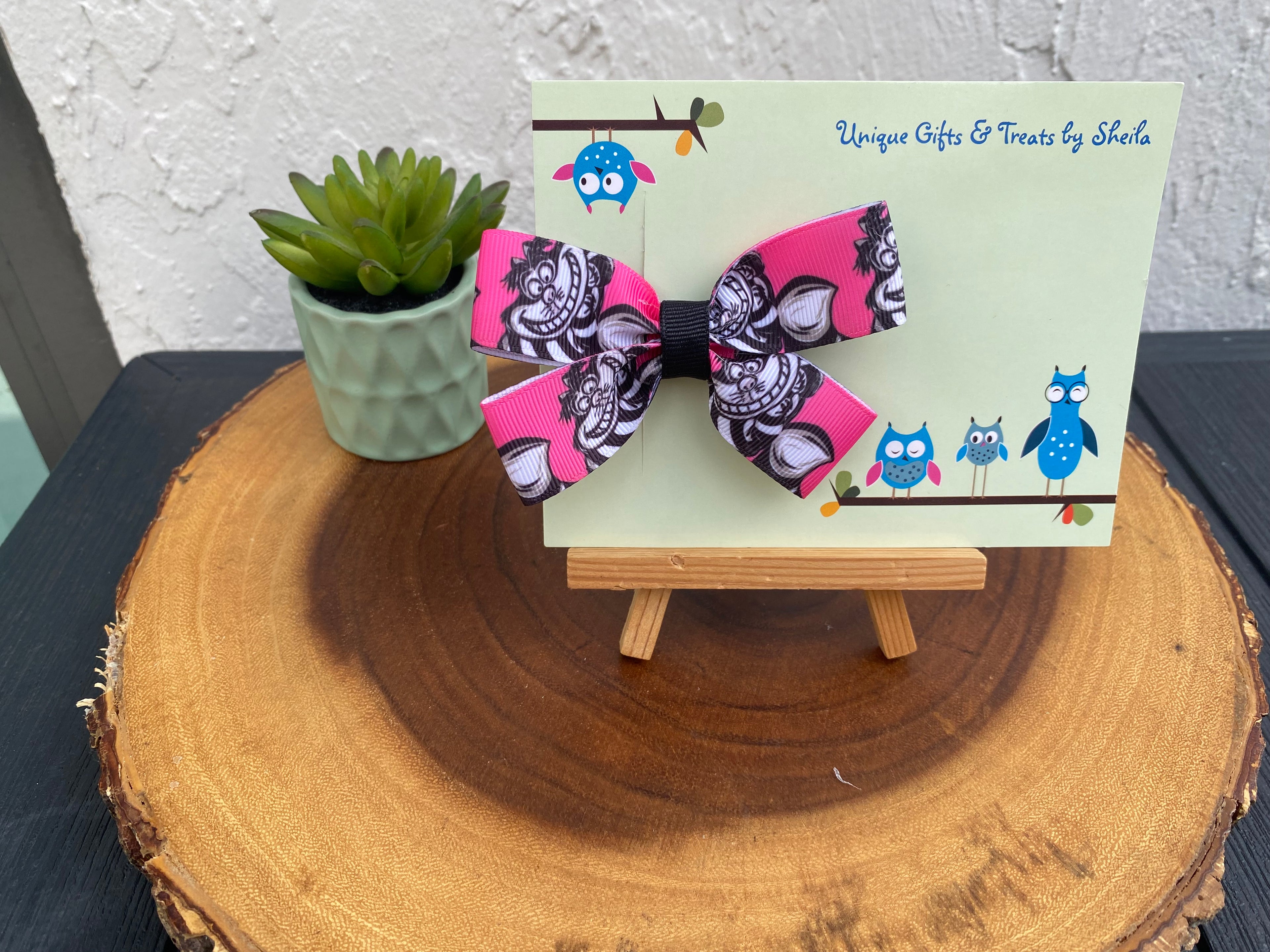 Cheshire Cat Hairbow