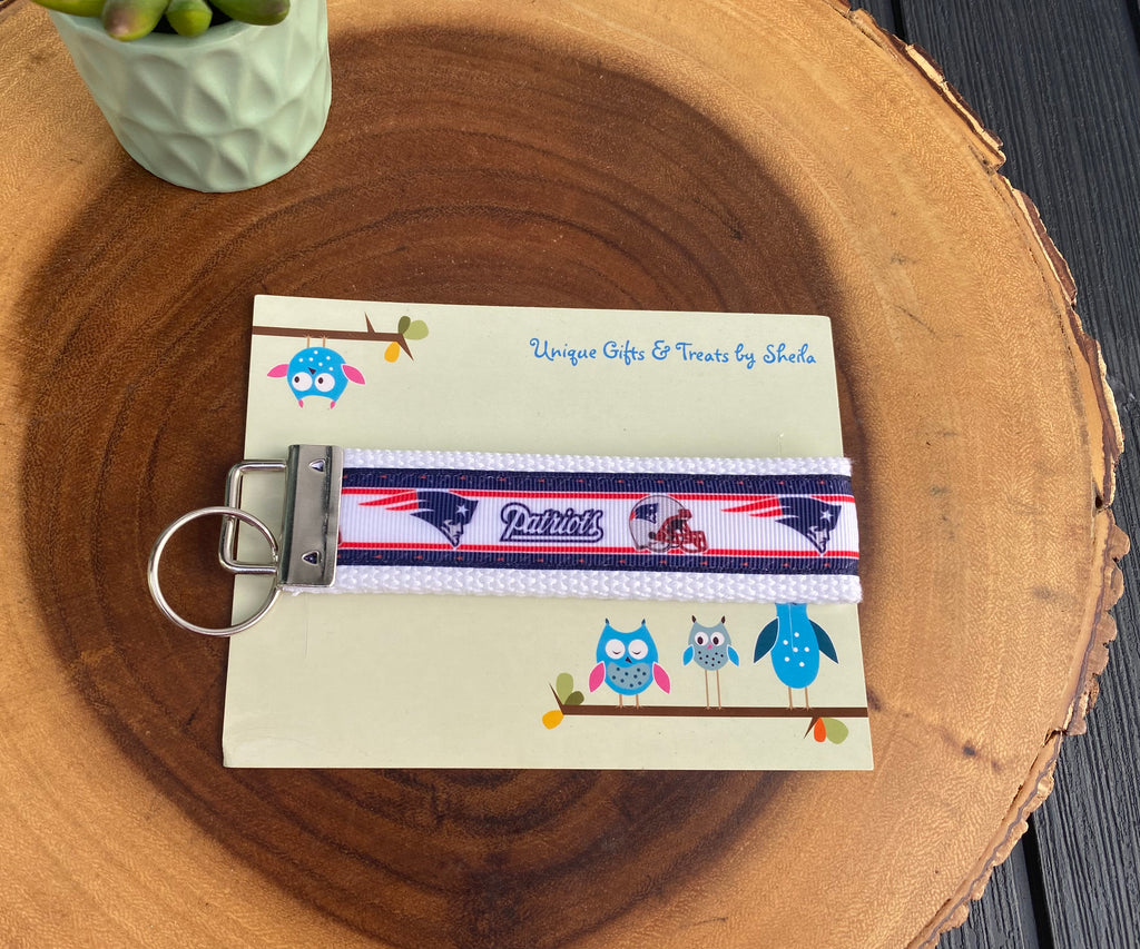 Football Keychain; Keyfob