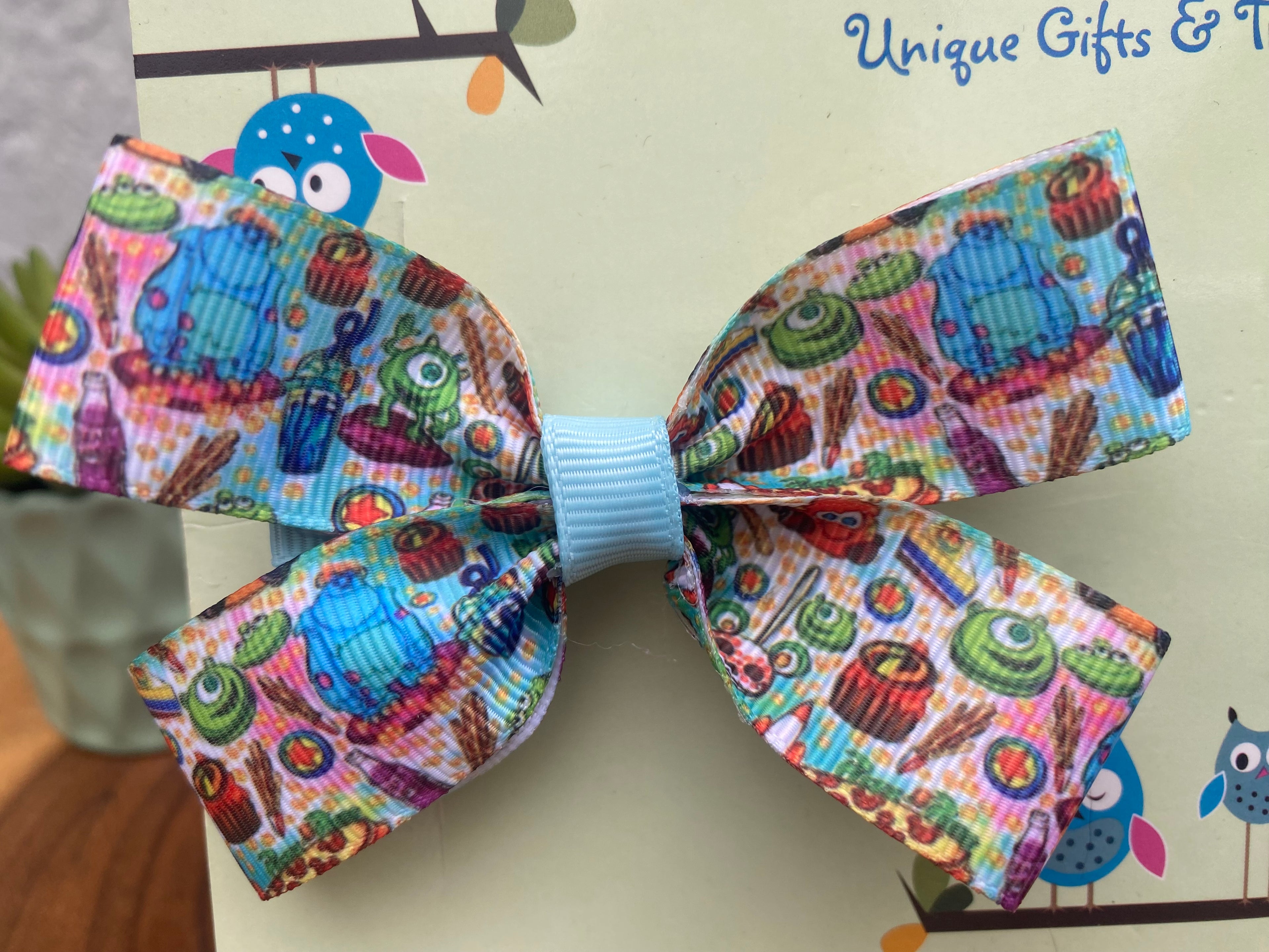 Monsters Inc. Hairbow