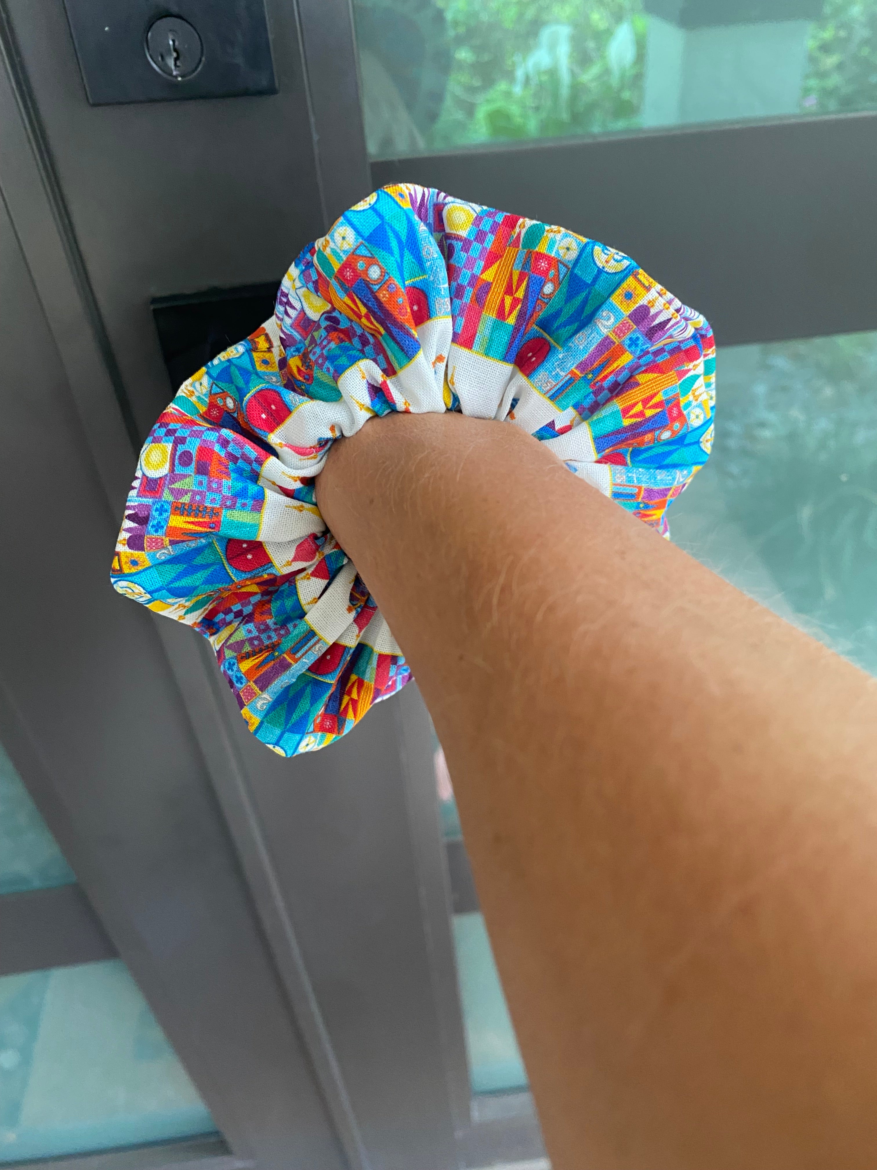 Small World Scrunchie