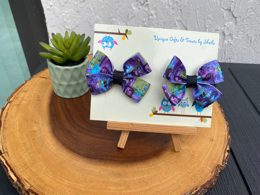 Haunted Mansion Doombuggy Ride Scenes Hairbows