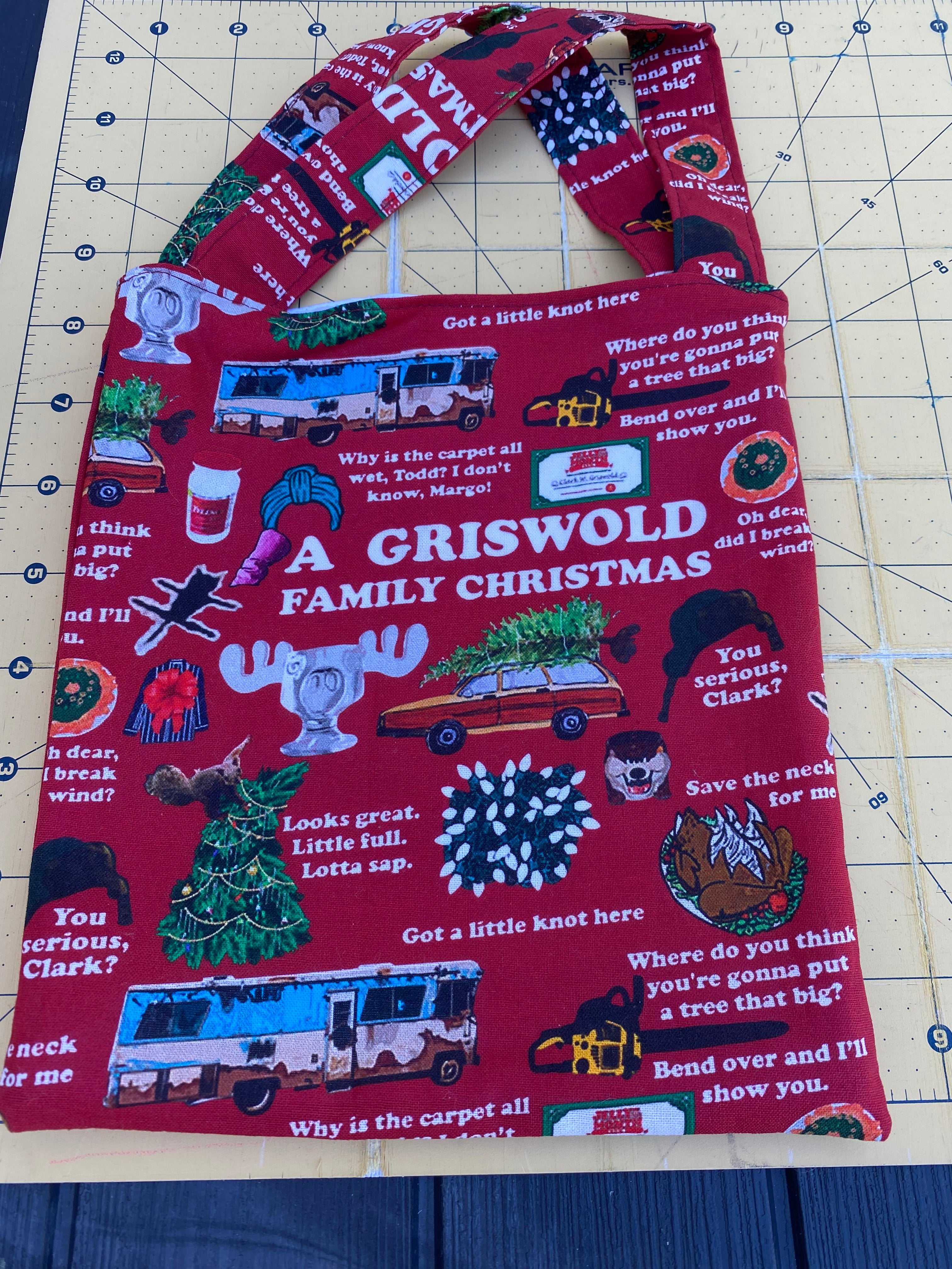 Christmas Vacation ; Family Vacation Gift Bag; Tote