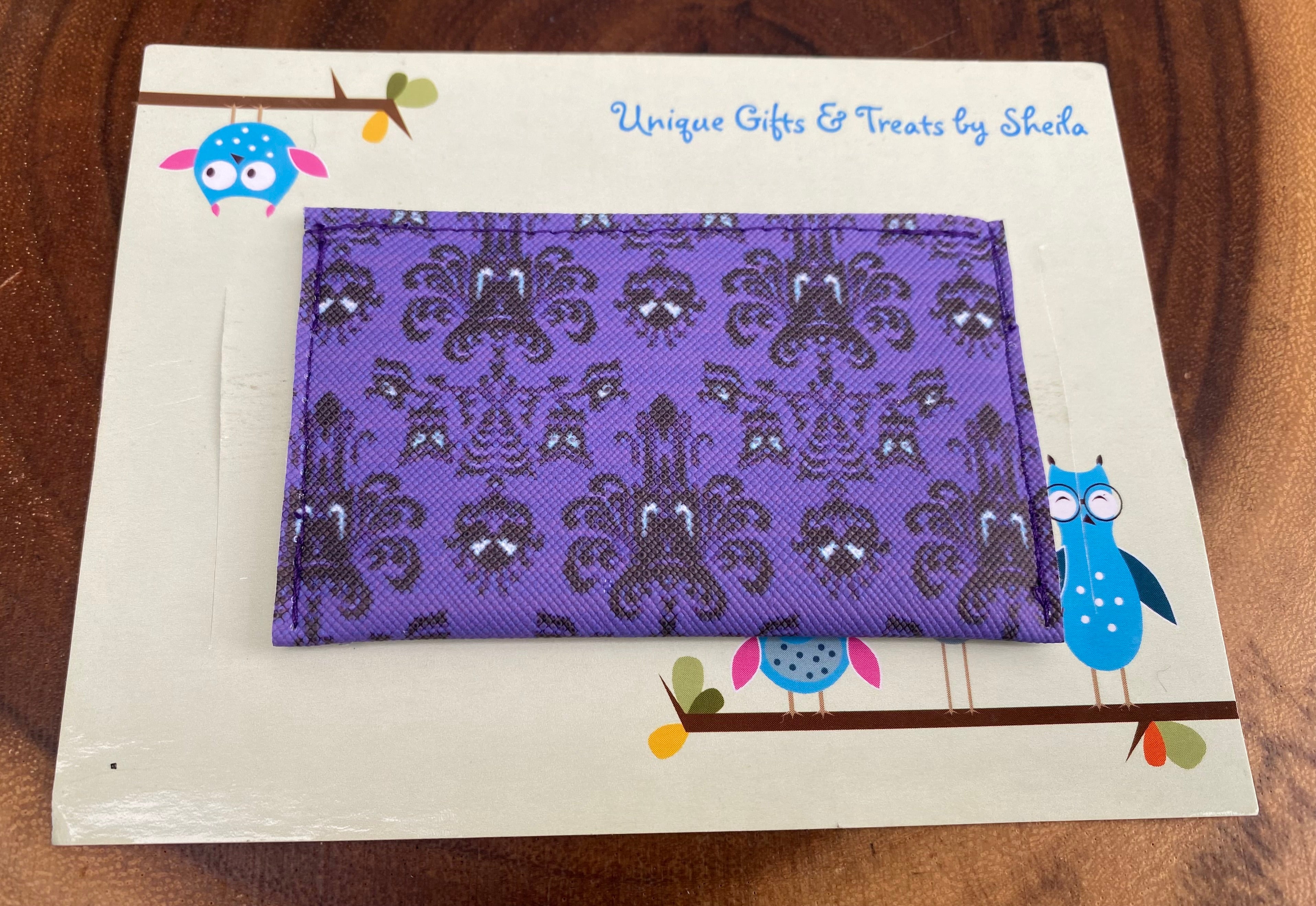Haunted Mansion Wallpaper Gift Card Holder