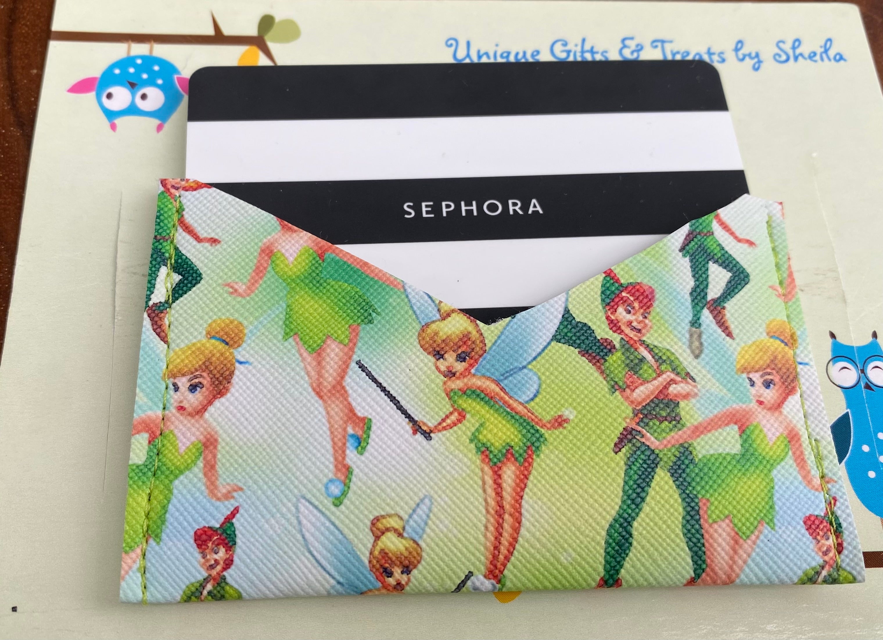 Tinkerbell Gift Card Holder