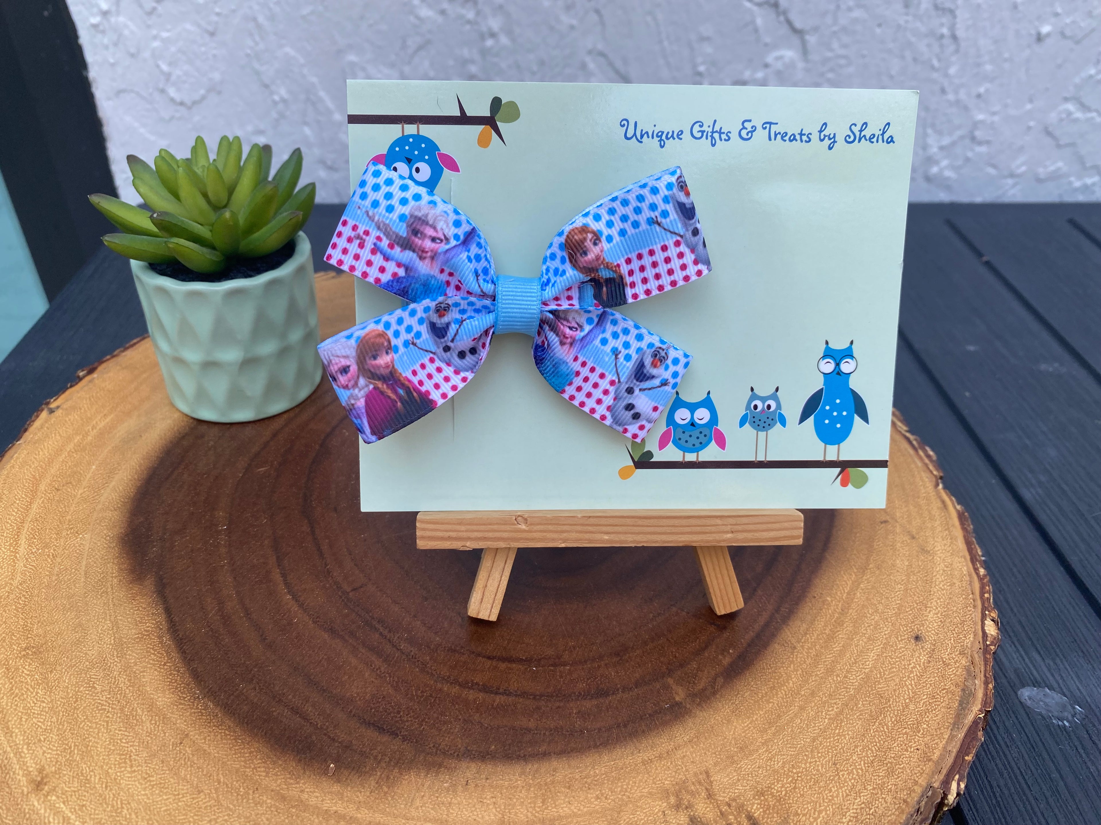 Queen and Princess Sisters Hairbow
