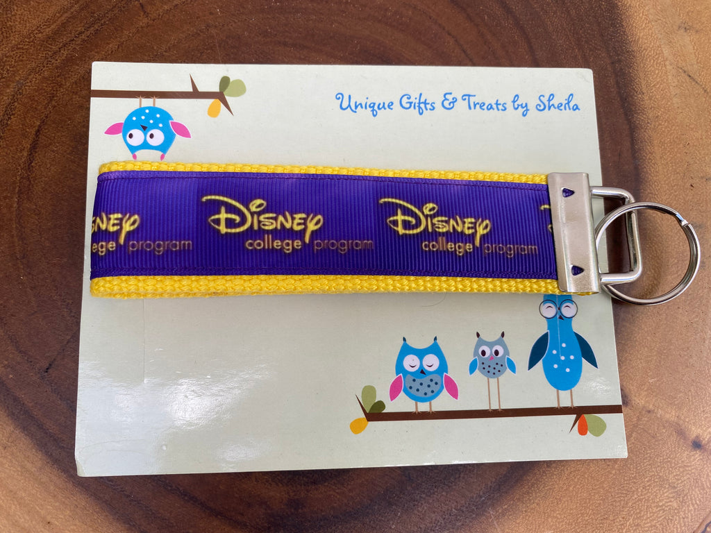 Disney College Program Keychain; Keyfob