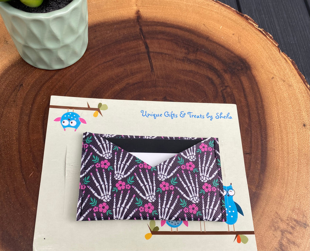 Skeleton Hand Gift Card Holder