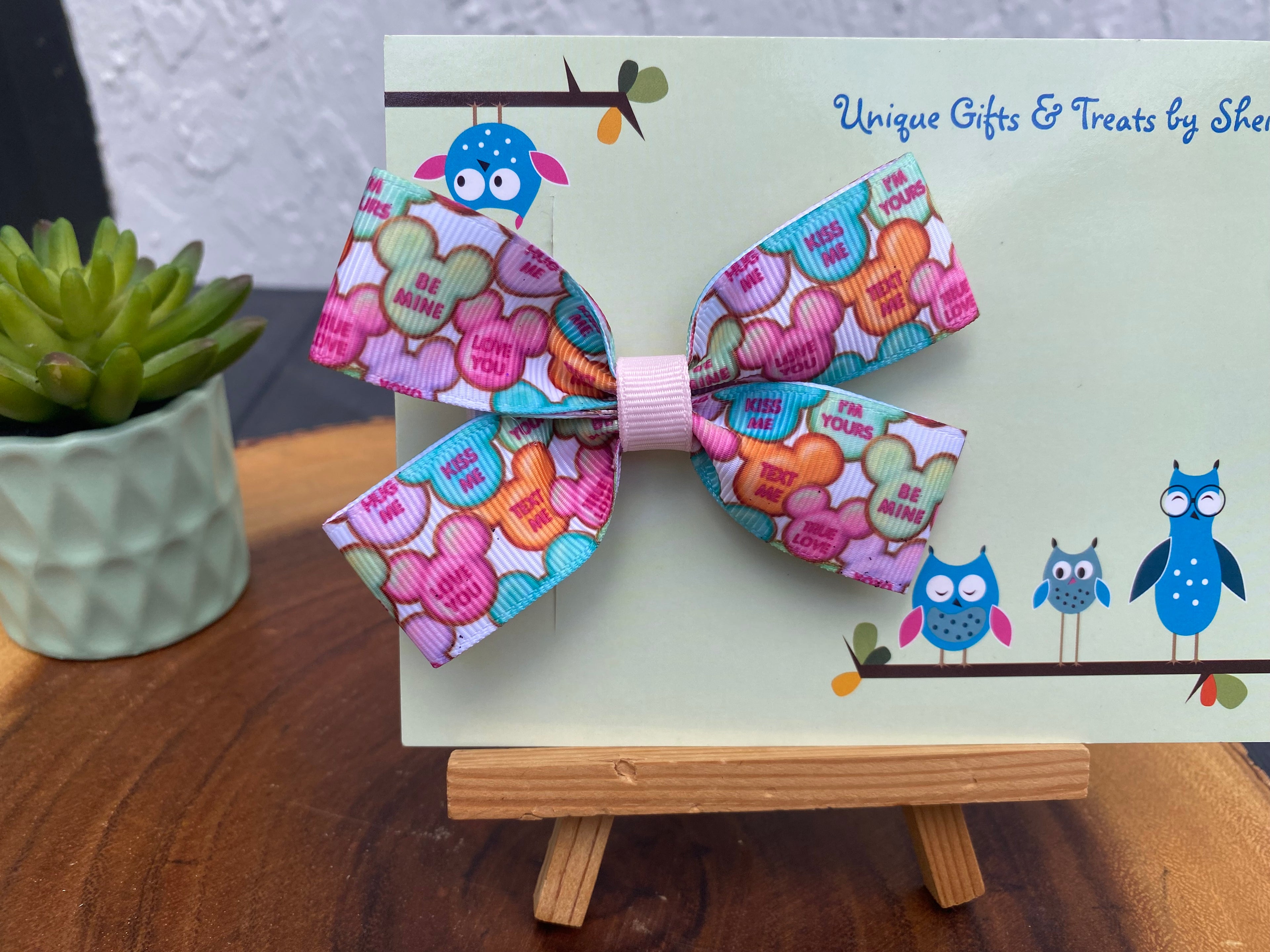 Disney Valentine’s Day Hairbow