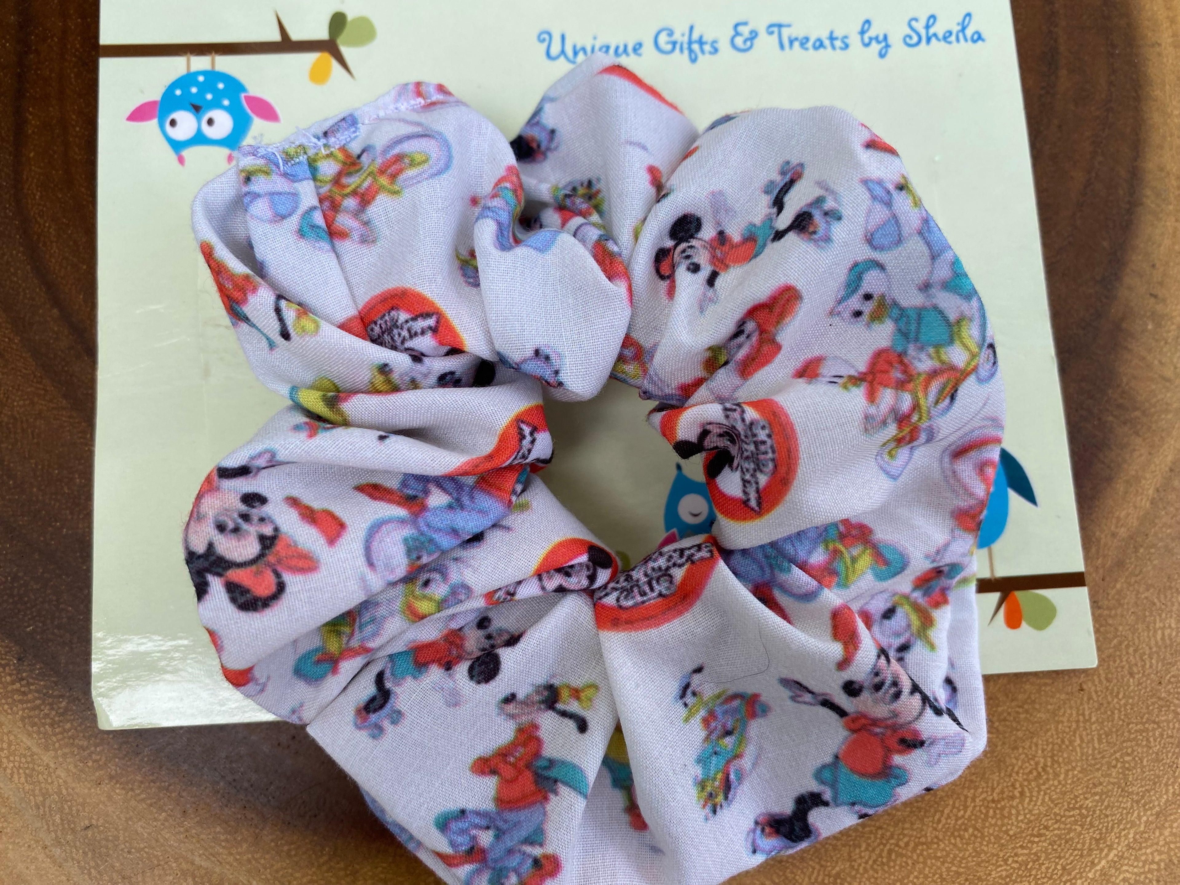 Classic Mickey and Friends Scrunchie