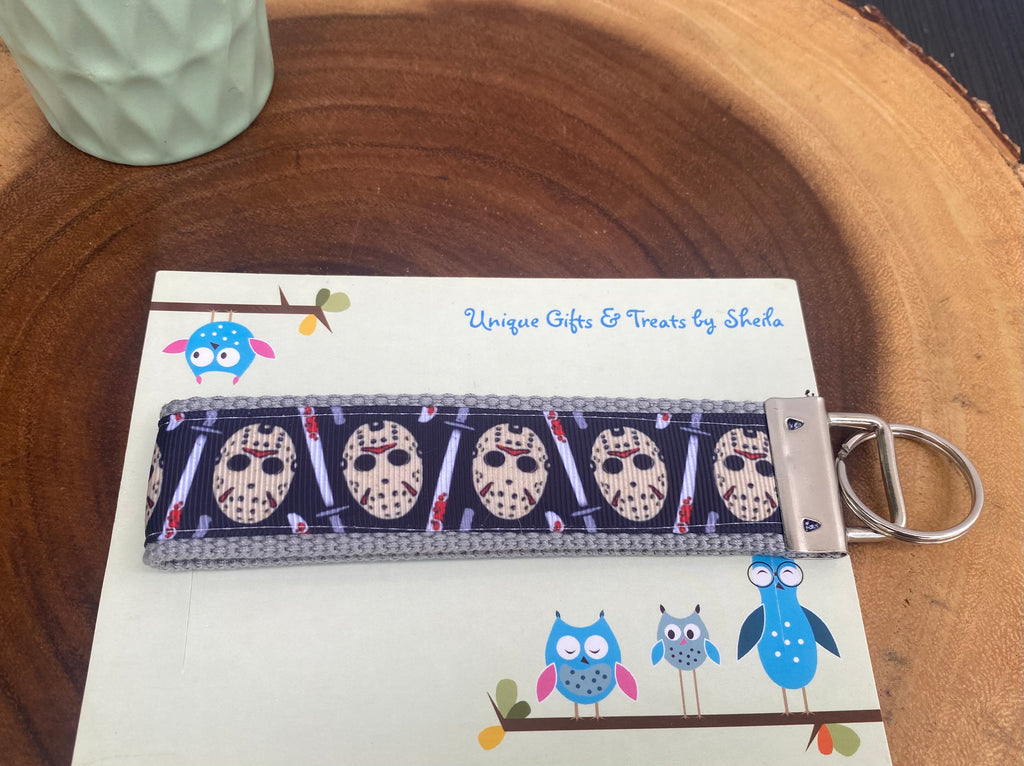 Halloween; Scary Movie; Jason Keychain; Keyfob