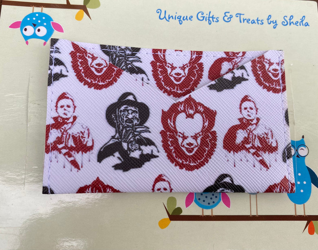Horror Movie; Scary Movie Gift Card Holder
