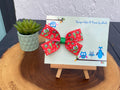 Green Christmas Monster Hairbow