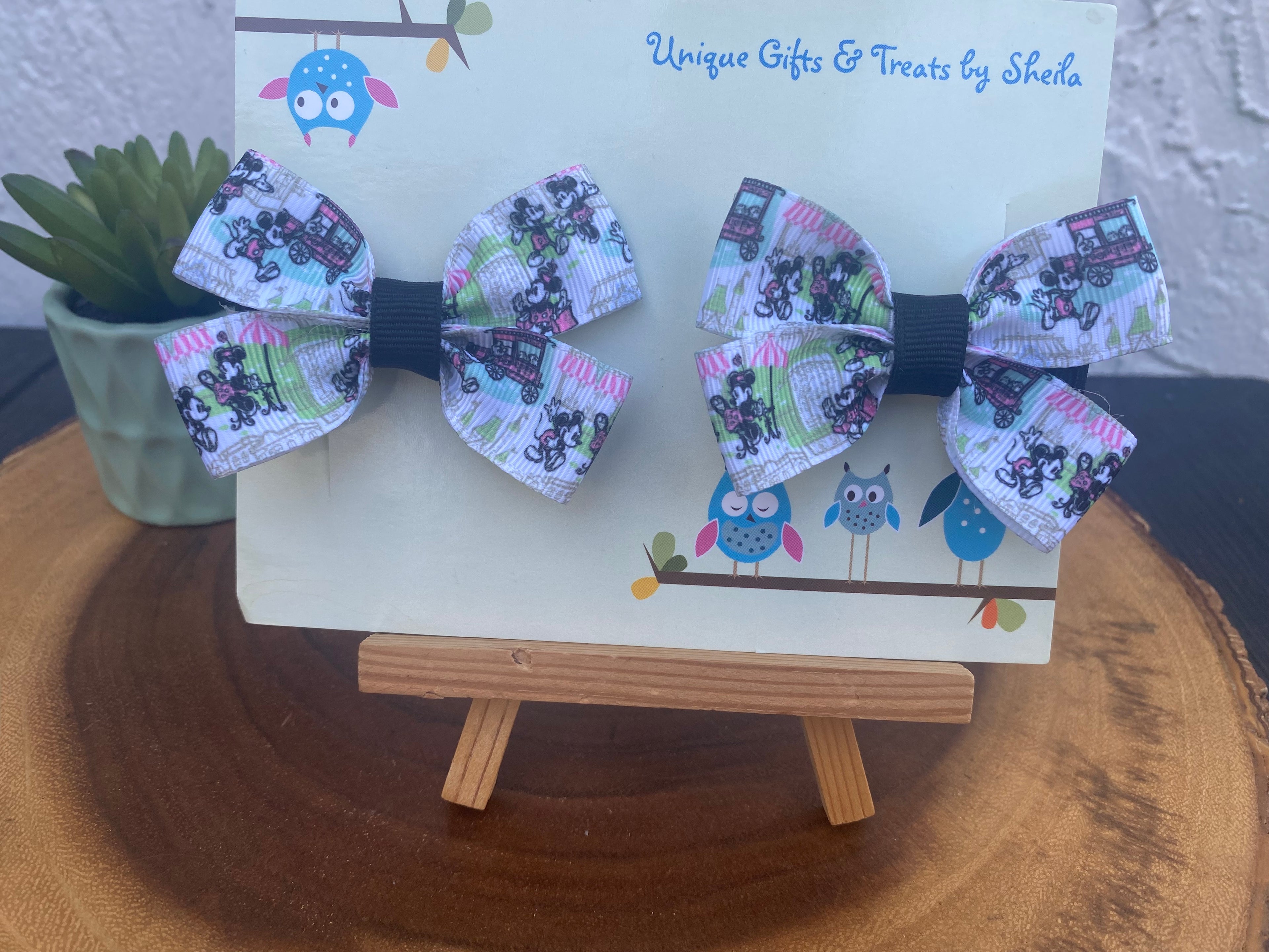 Mickey and Minnie Bistro Hairbows