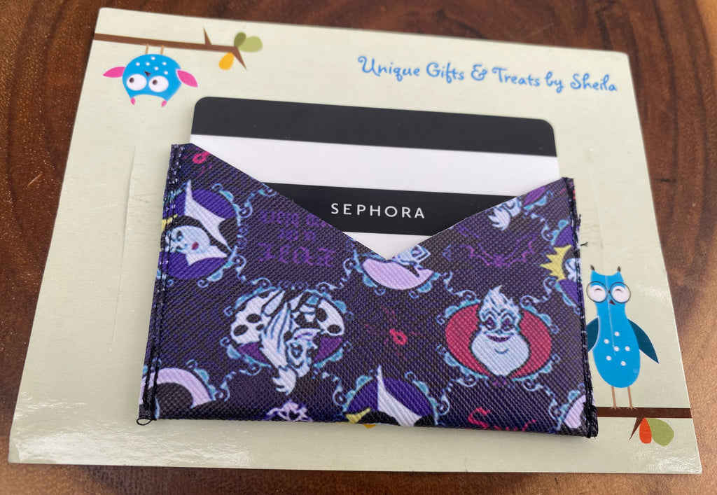 Disney Villains Gift Card Holder