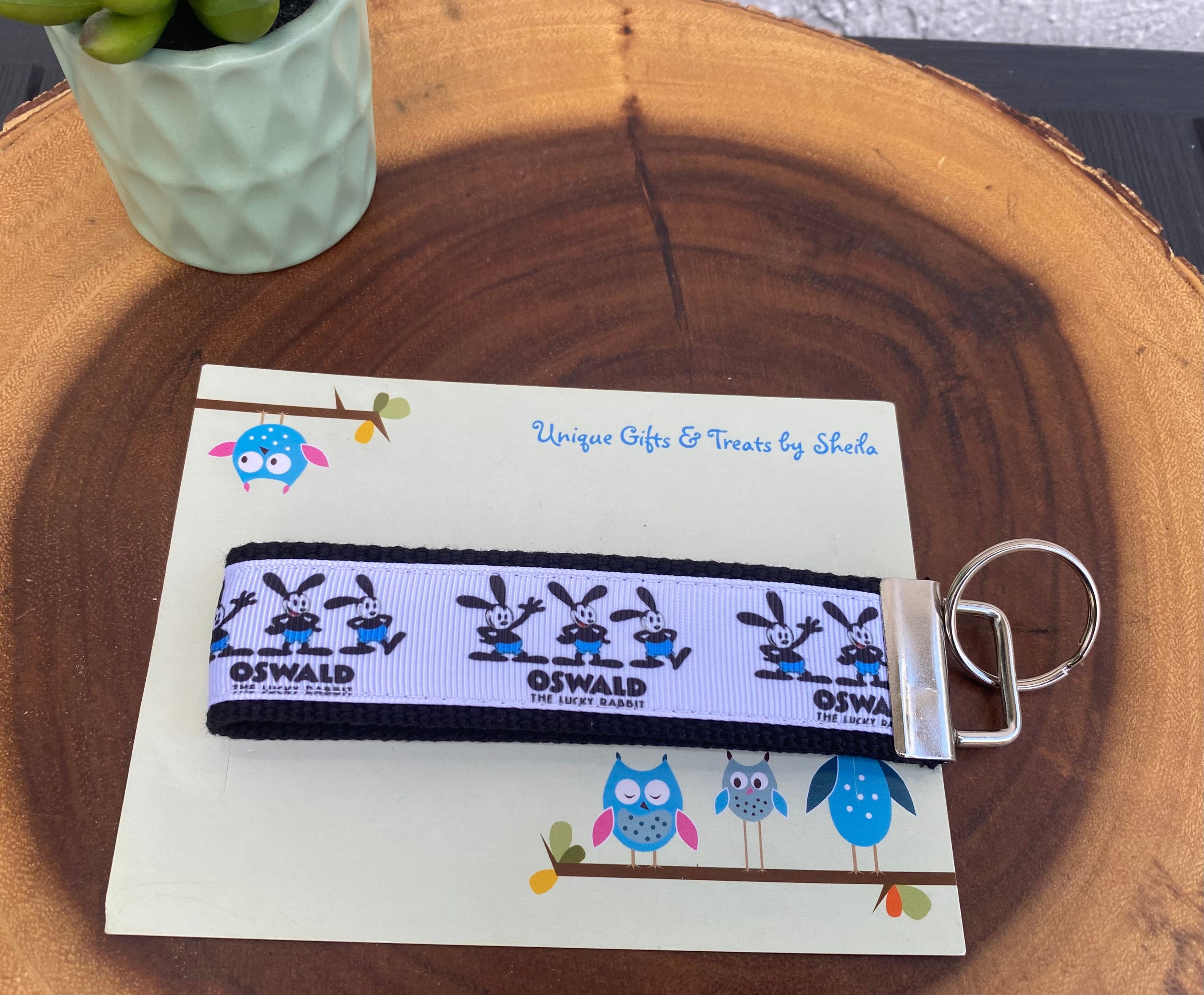Oswald The Lucky Rabbit Keychain;Keyfob