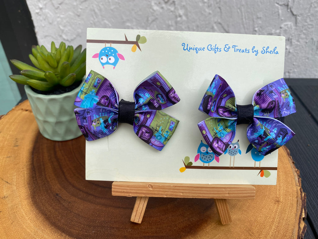 Haunted Mansion Doombuggy Ride Scenes Hairbows