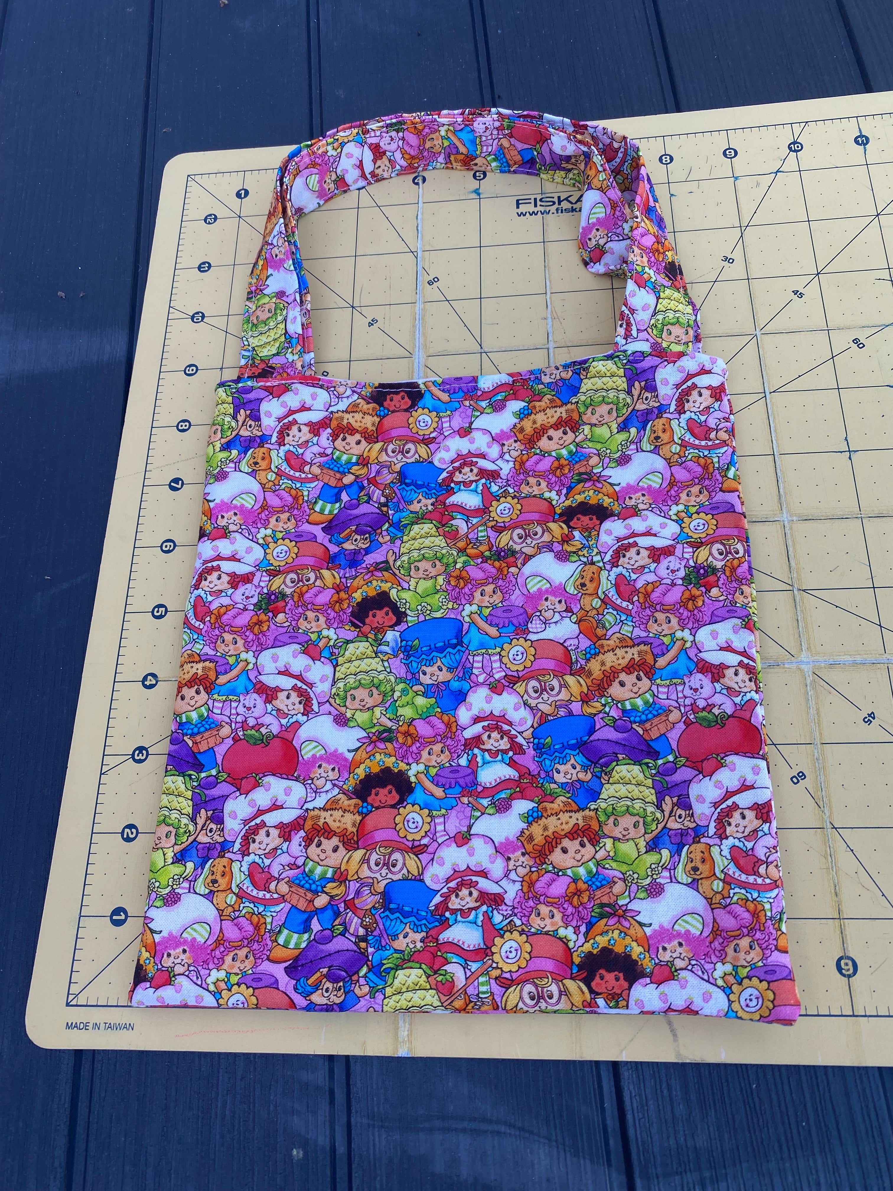 Strawberry Doll and Friends Gift Bag; Tote