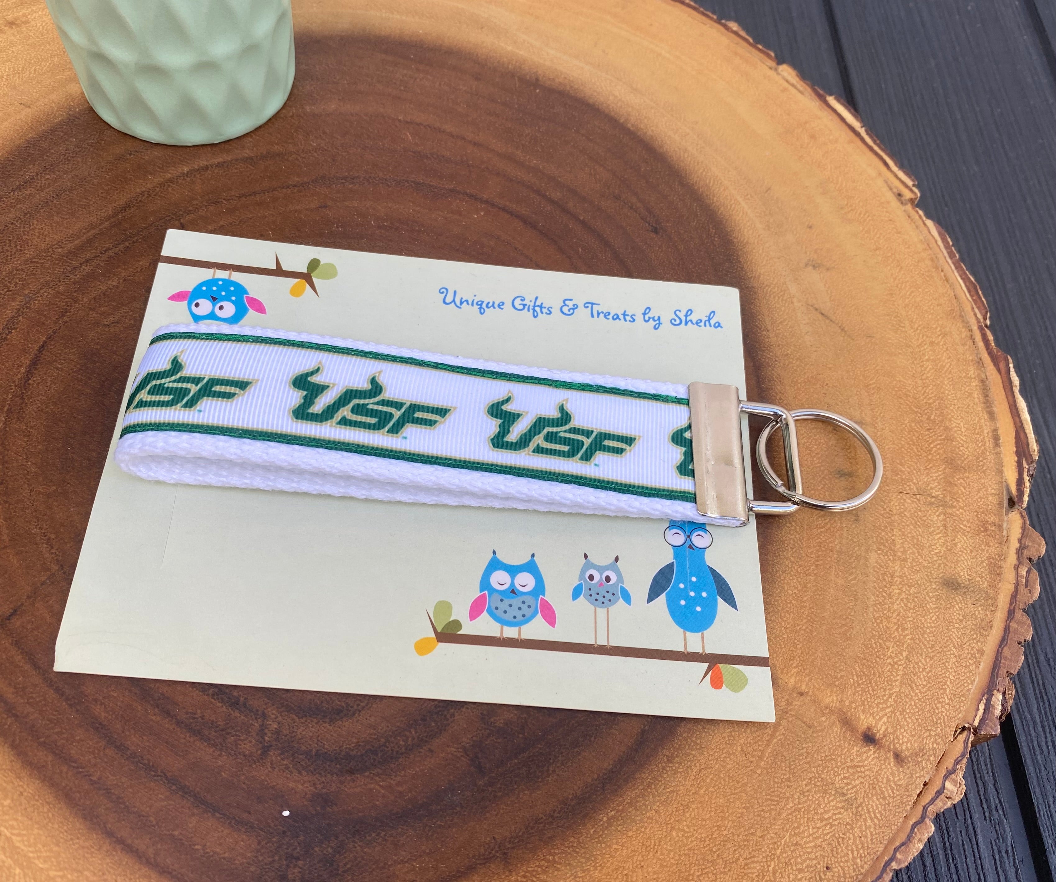 Florida College Keychain; Keyfob