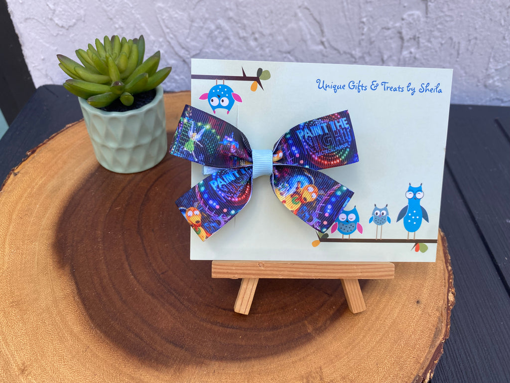 Paint the Night Electrical Parade Hair Bow
