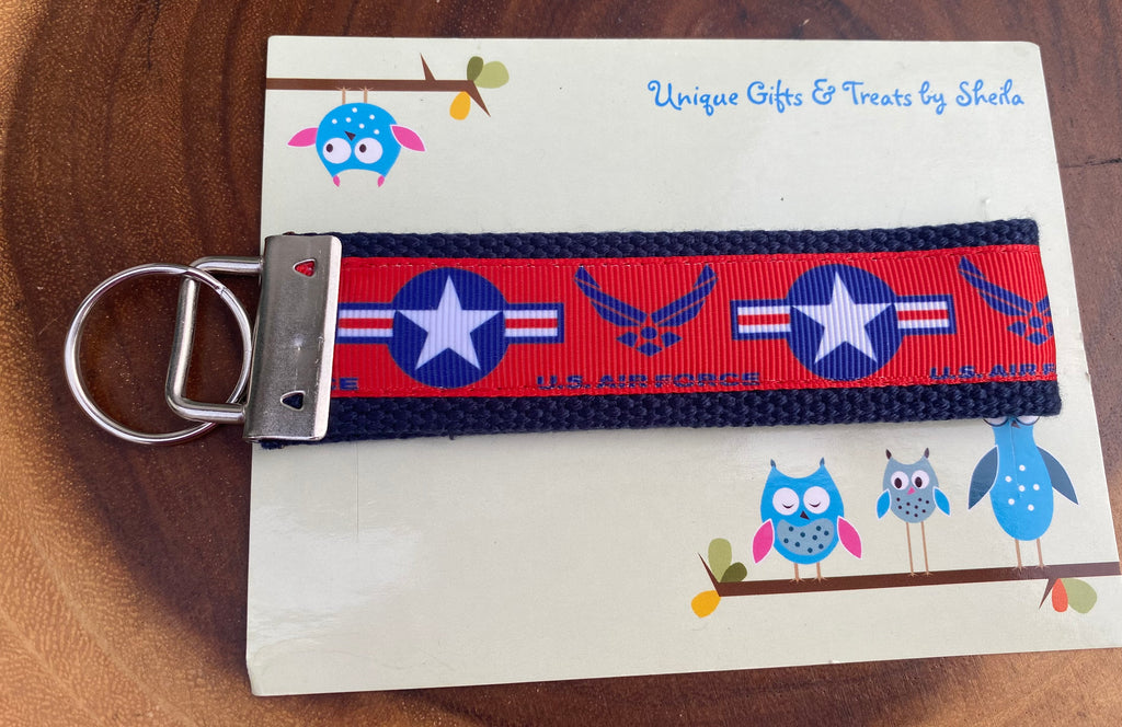 Air Force Keychain; Keyfob