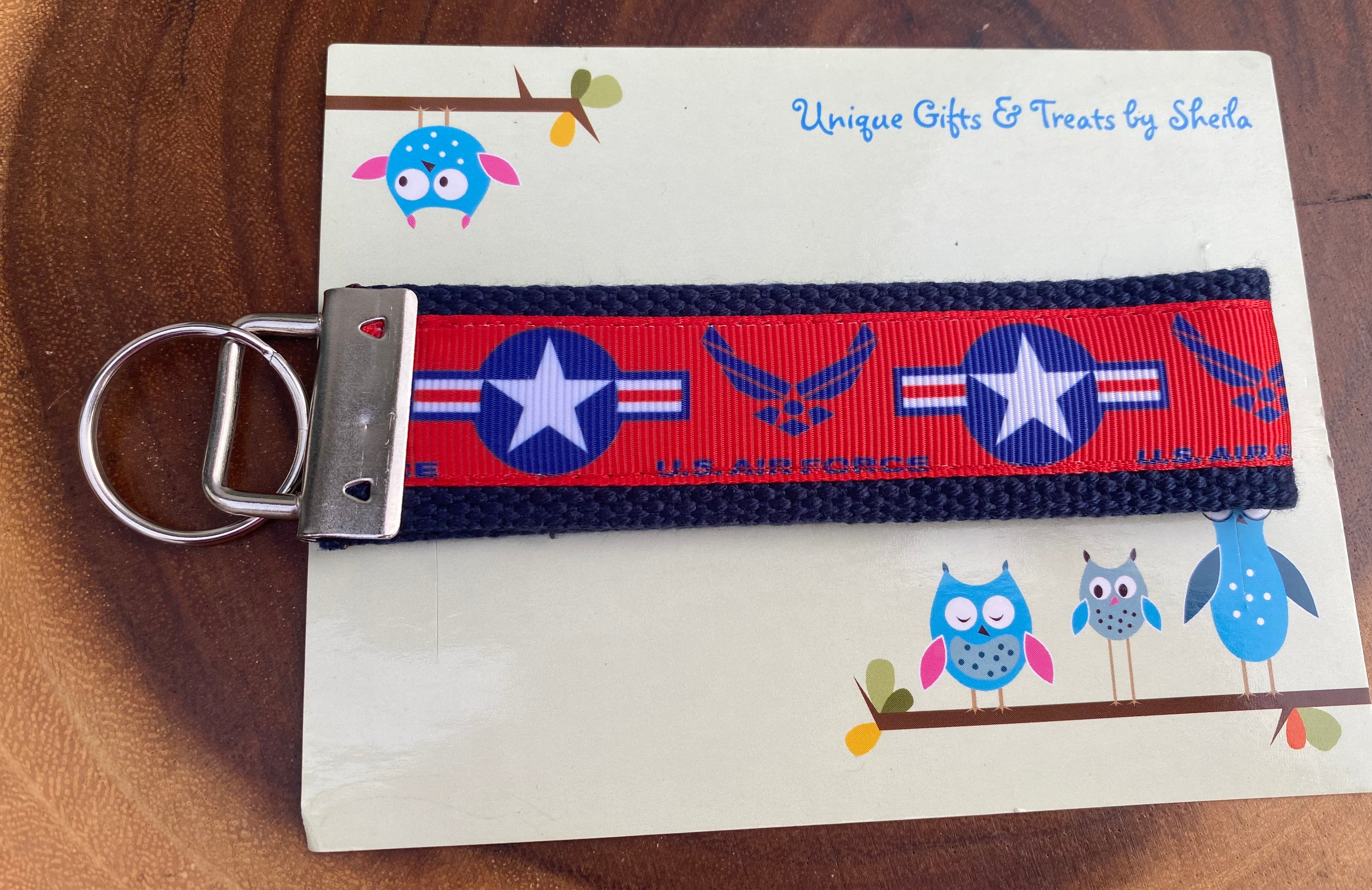 Air Force Keychain; Keyfob