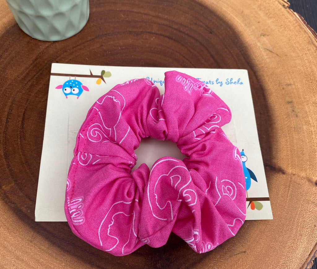 Career Action Figure Scrunchie