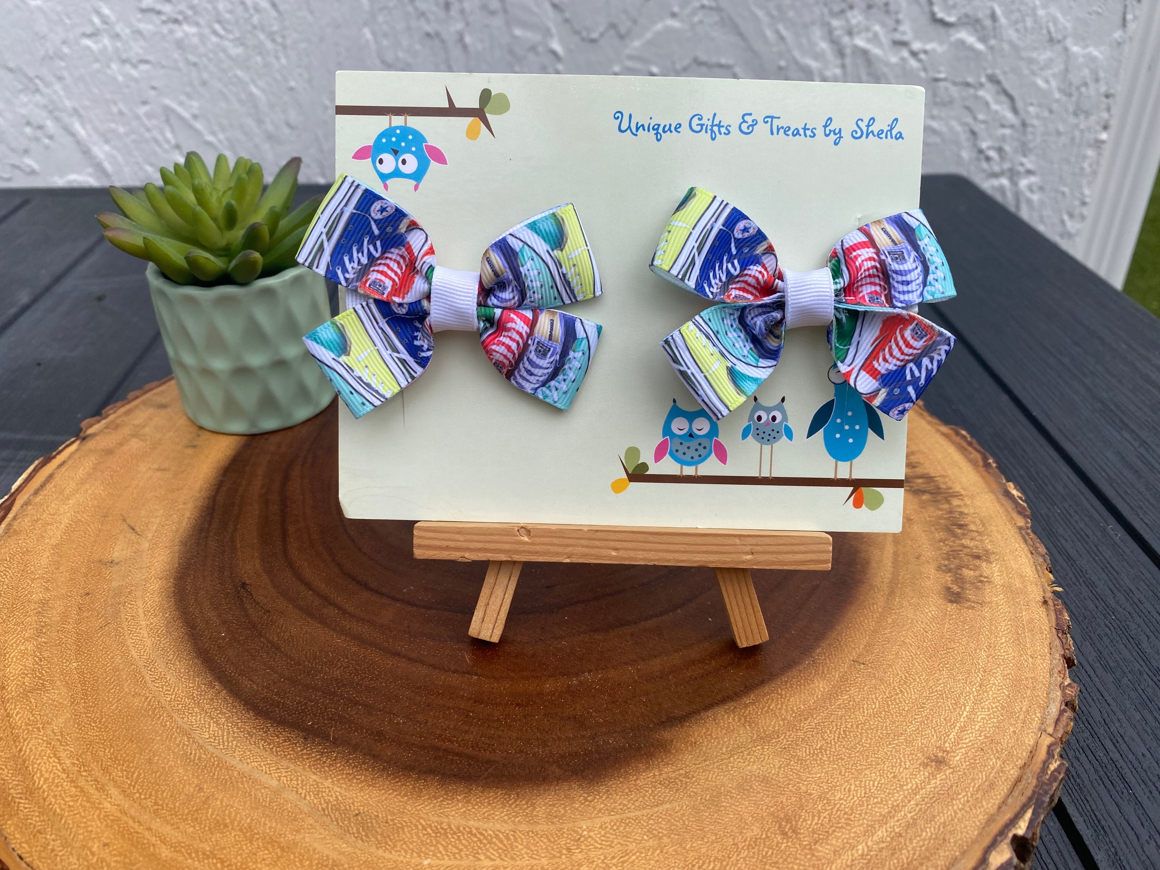 Tennis Shoes Hairbows