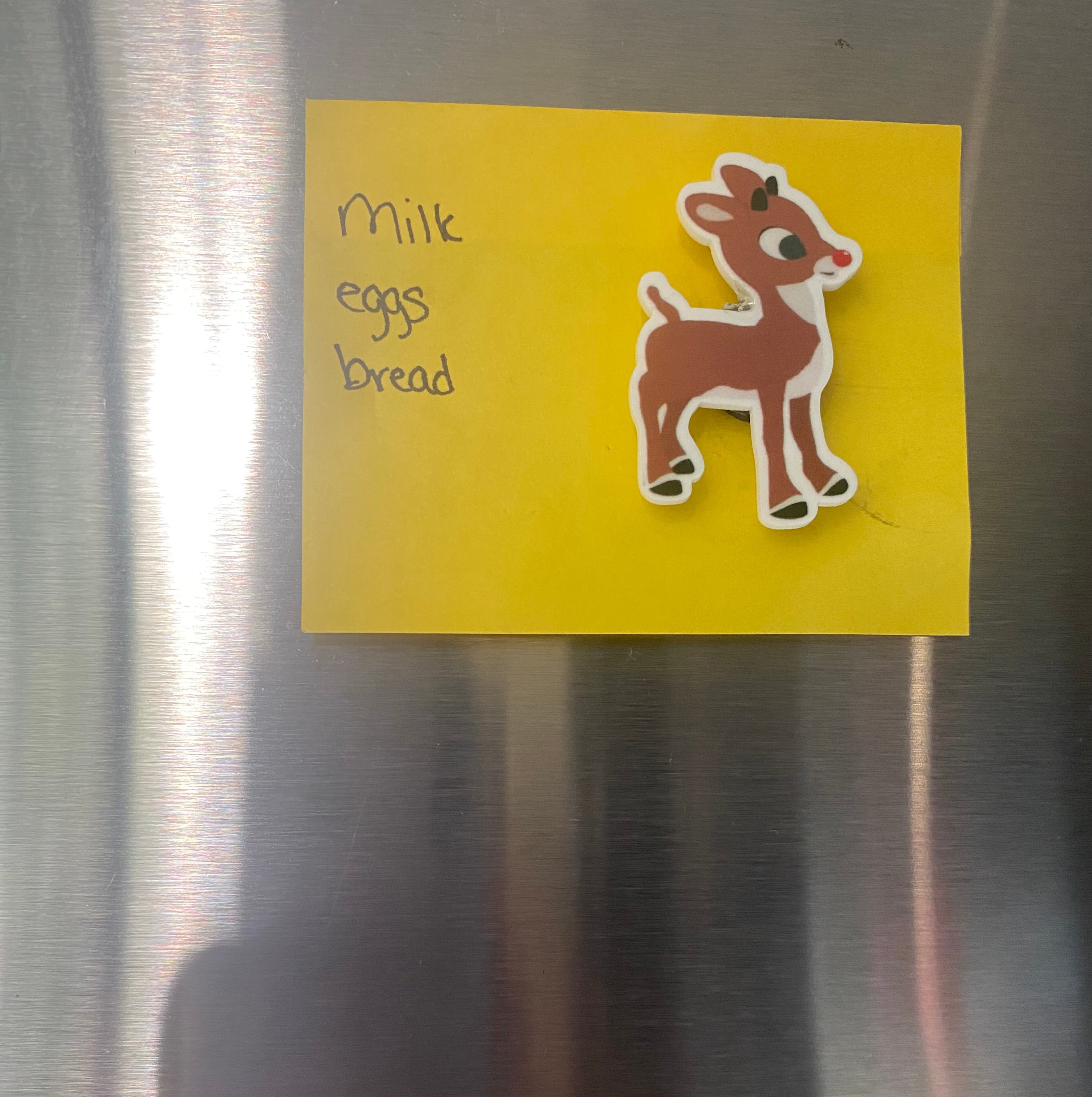 Christmas Magnets; Frosty Magnet; Rudolph Magnet