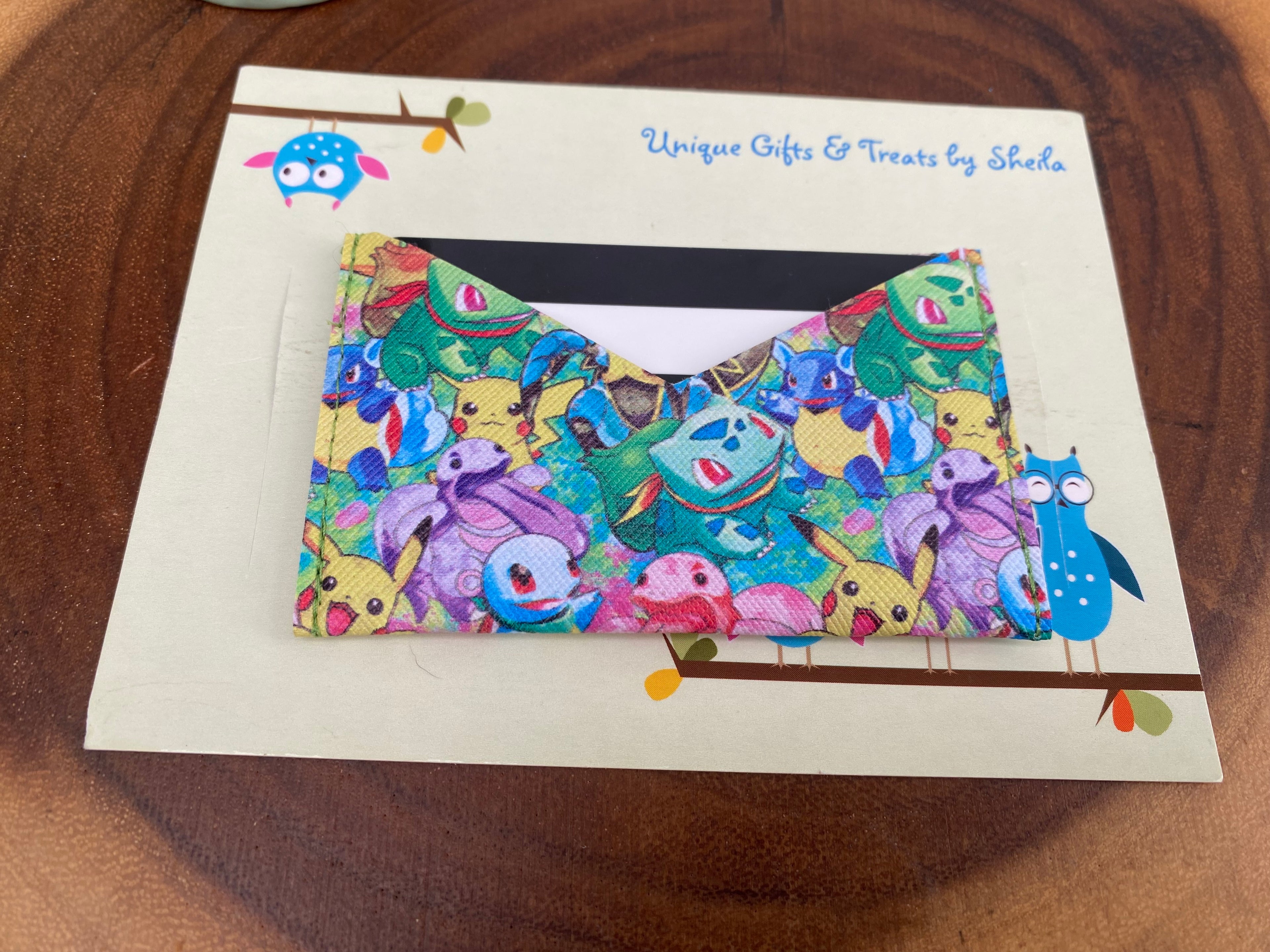Pocket Monster; Video Game Gift Card Holder