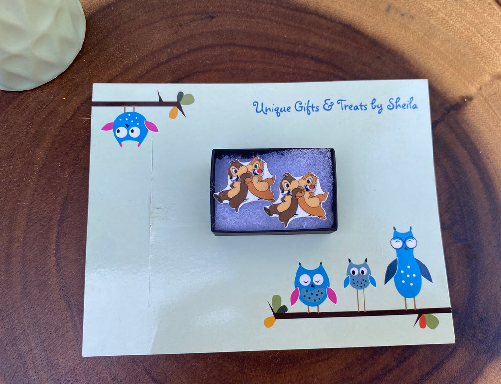 Chip and Dale Earrings