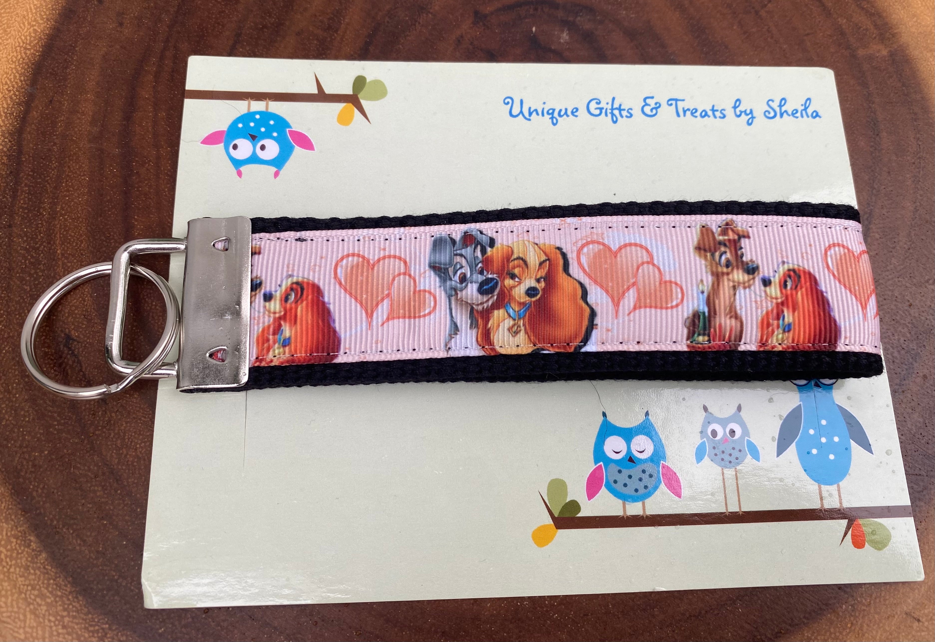 Lady and the Tramp Keychain; Keyfob