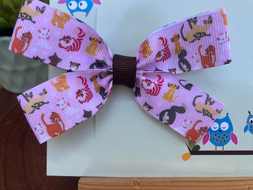 Disney Cats Hairbow