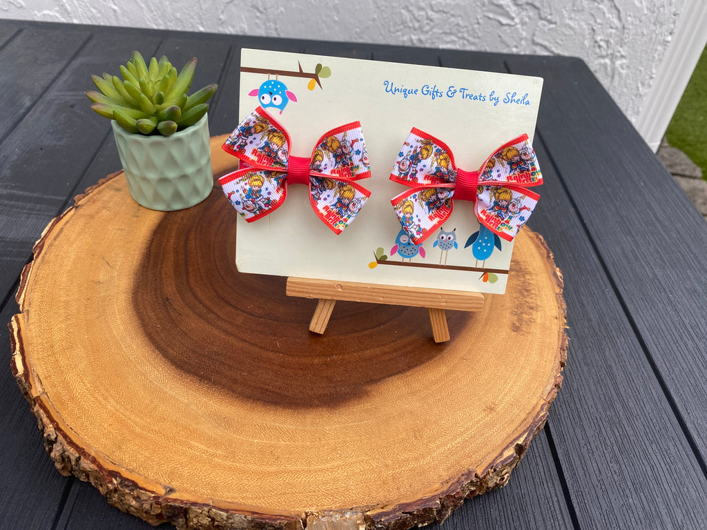 Rainbow Doll Hairbows